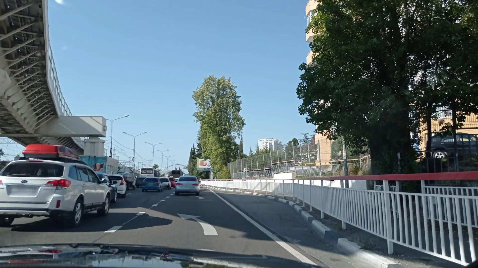 Маршрут «Адлер — Голубые дачи», 2,1 км