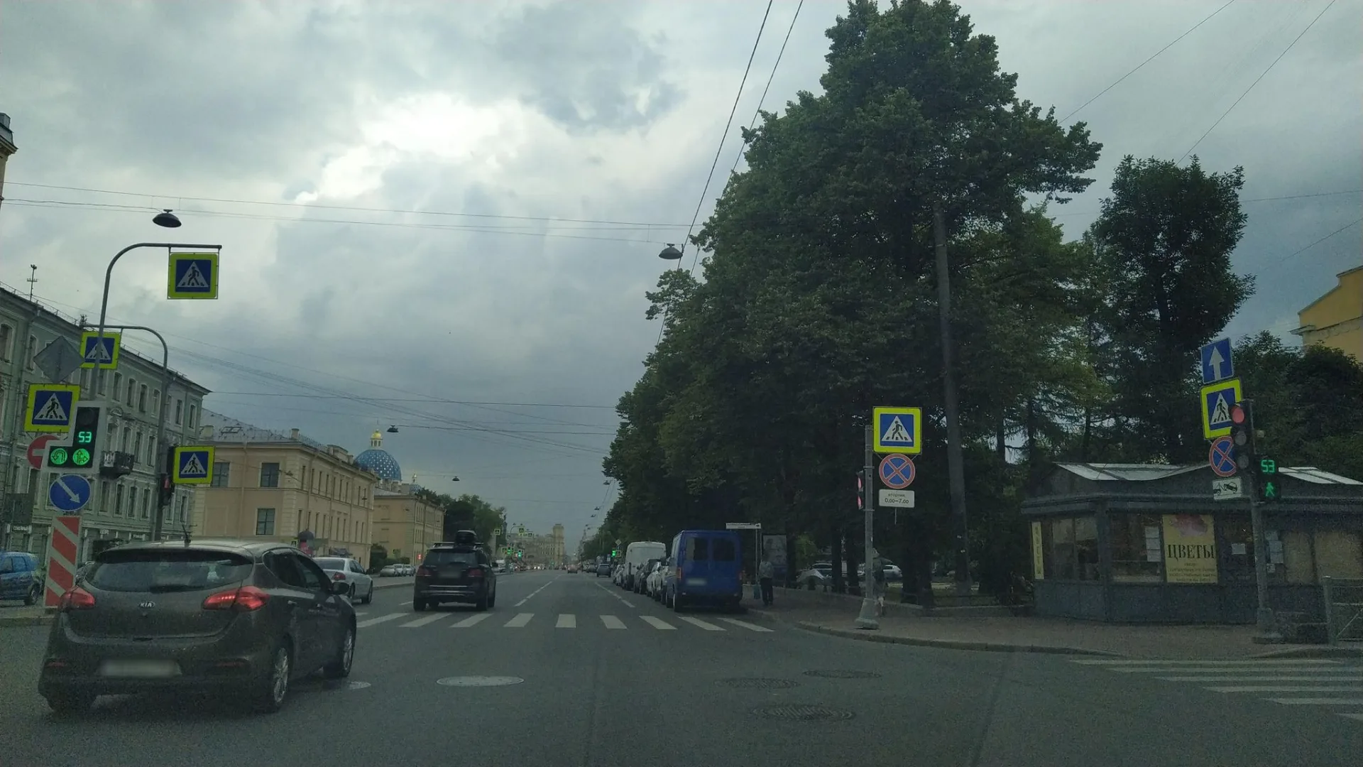 Маршрут «Адмиралтейский — Финляндский», 1,1 км