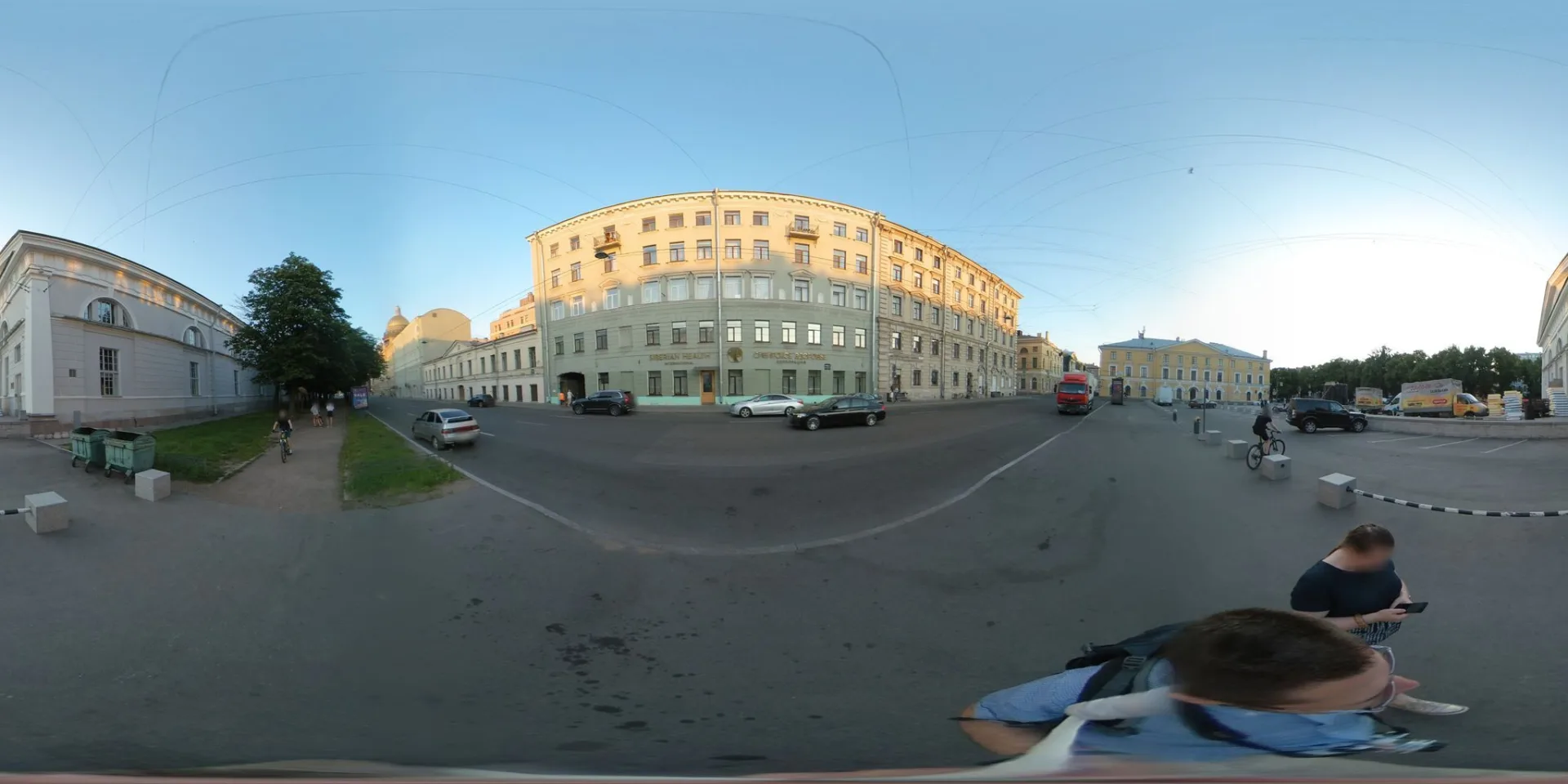 Маршрут «Адмиралтейство — Фонтанка», 1,0 км