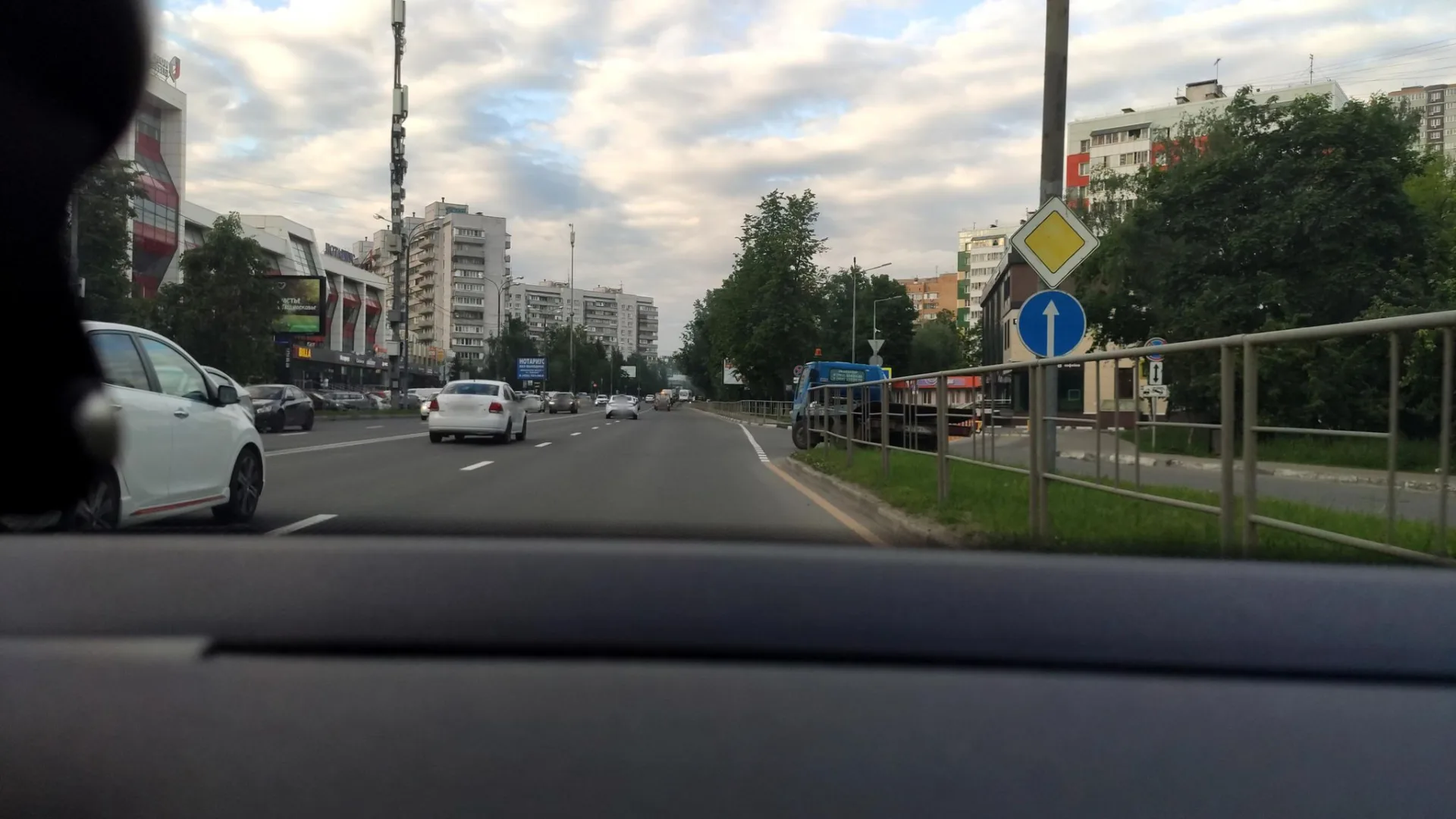 Маршрут «Акулово — Крылатское», 2,5 км
