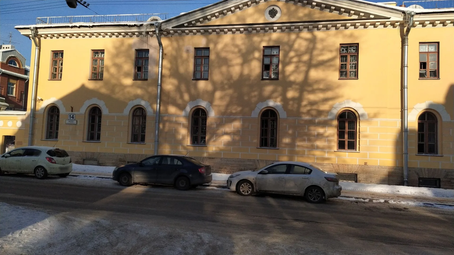 Маршрут «Александровский парк — Баболовский парк», 0,1 км