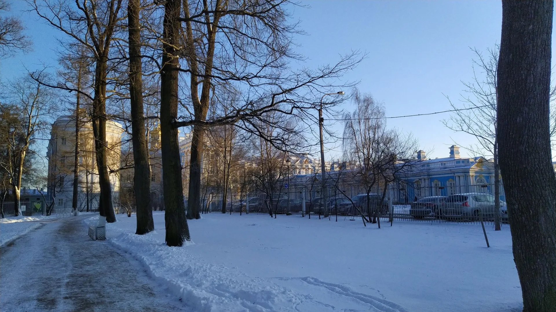Маршрут «Александровский парк — Баболовский парк», 14,4 км
