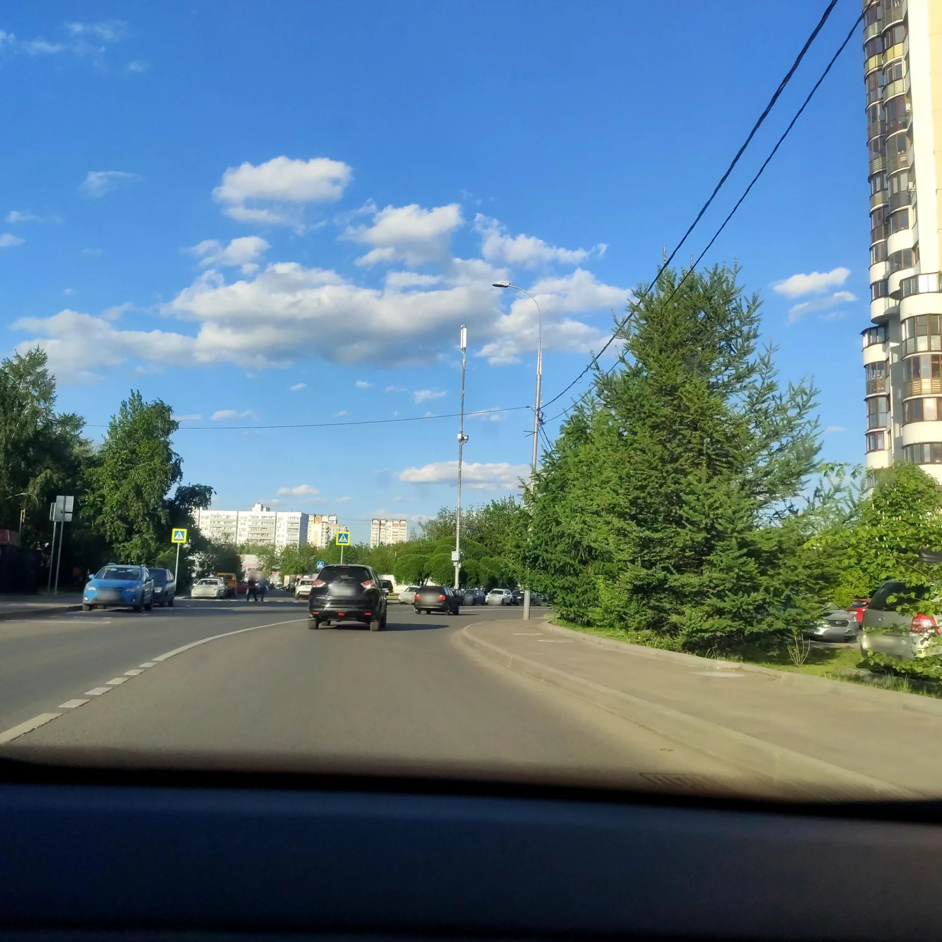 Маршрут «Алёшкино — Захарково», 0,4 км