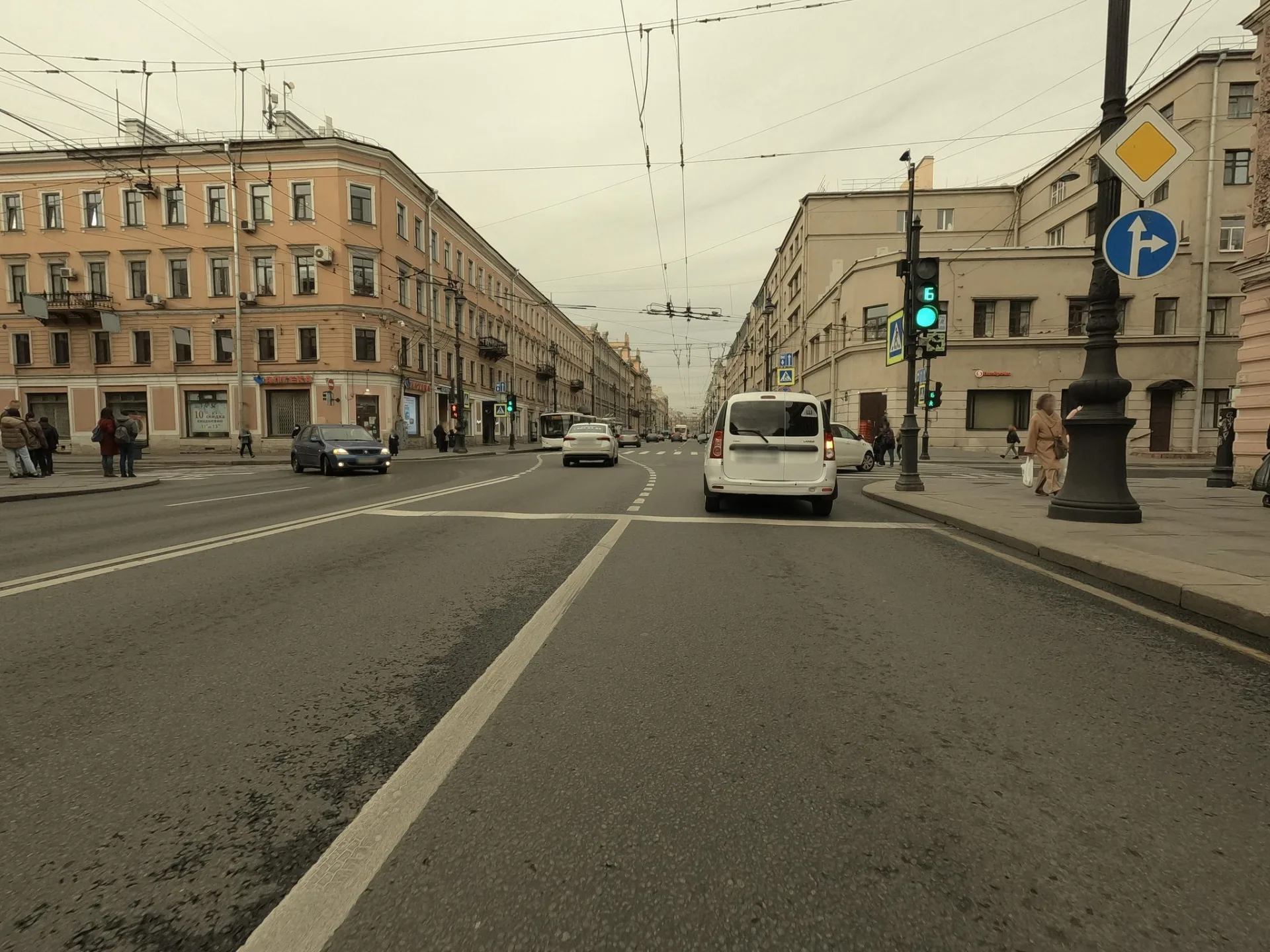 Маршрут «Аничков мост — Египетский мост», 11,0 км