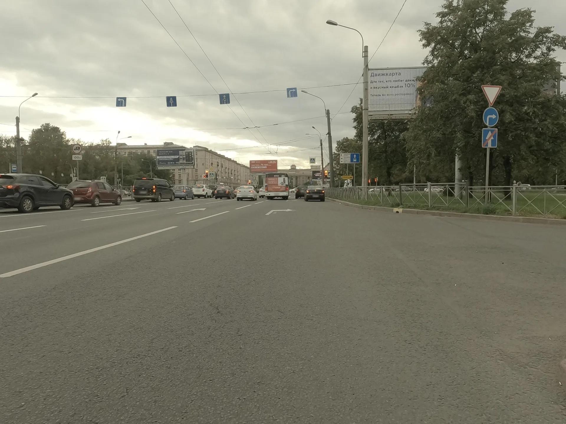Маршрут «Аничков мост — Египетский мост», 104,8 км