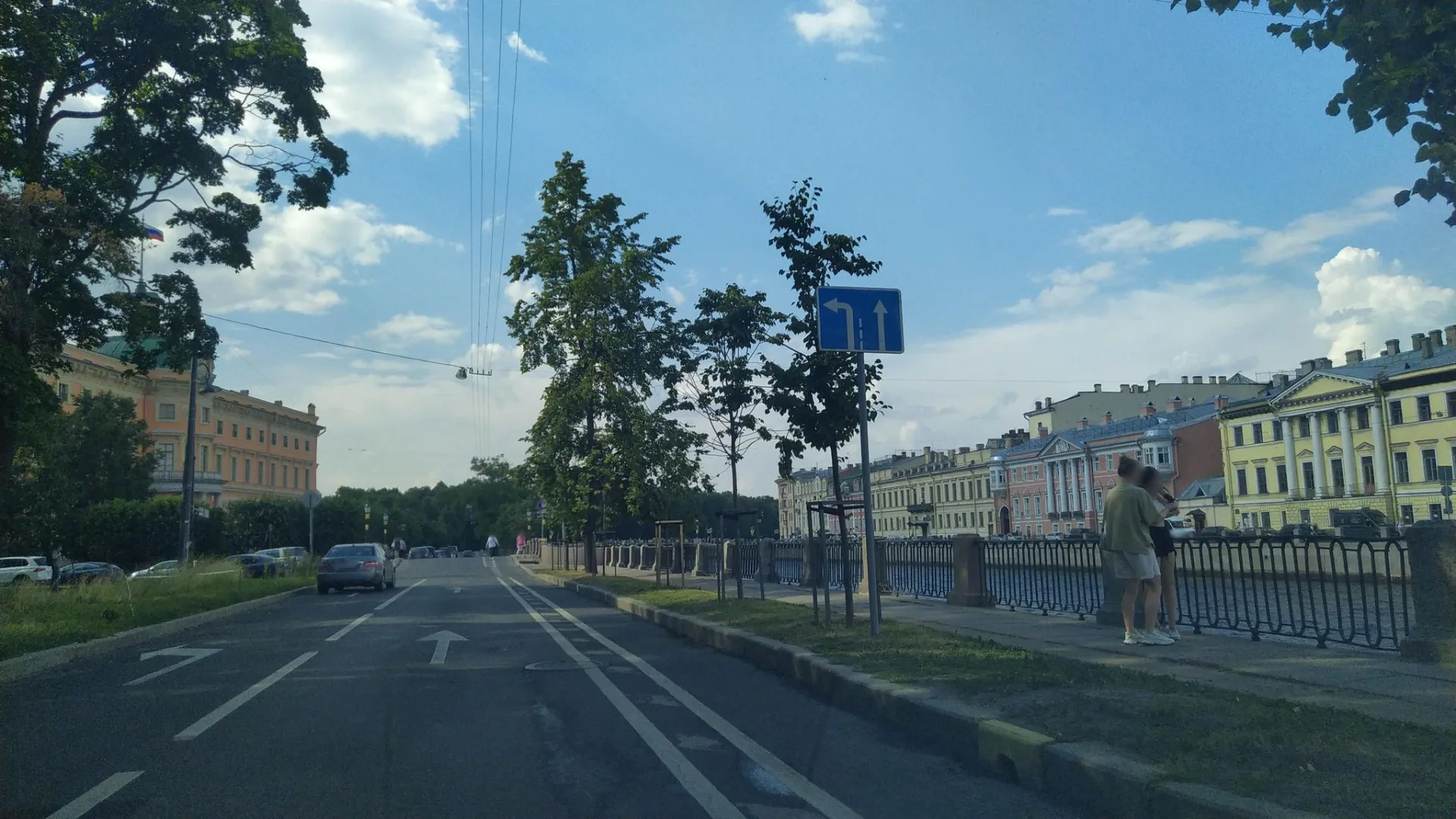 Маршрут «Аничков мост — Набережная Фонтанки», 1,2 км
