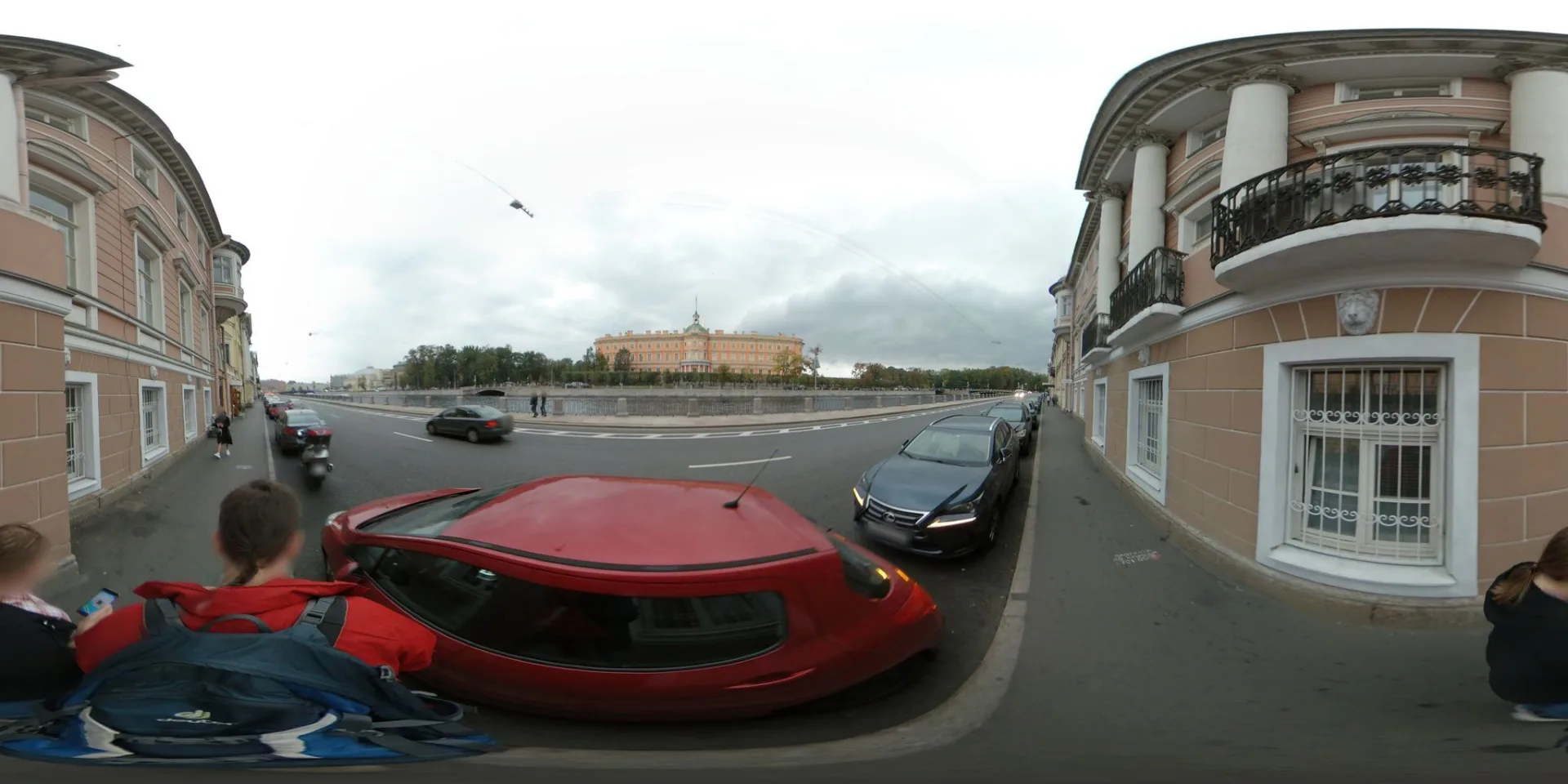 Маршрут «Аничков мост — Набережная Фонтанки», 1,7 км