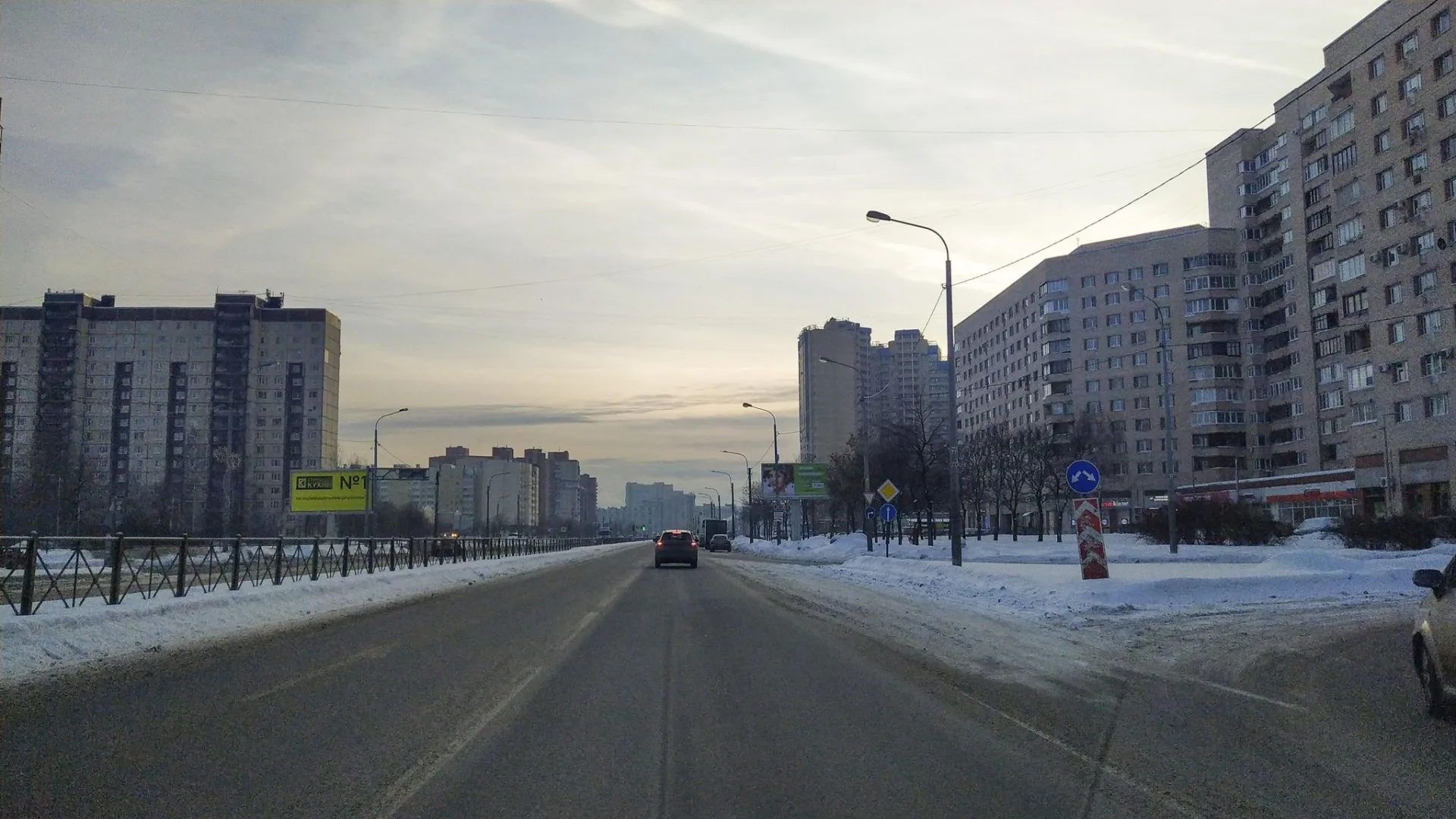Маршрут «Аптекарский — Кудрово», 14,3 км