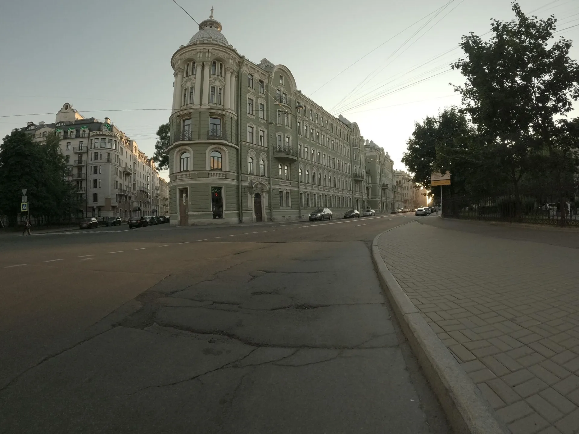 Маршрут «Аптекарский — Петроградка», 1,0 км