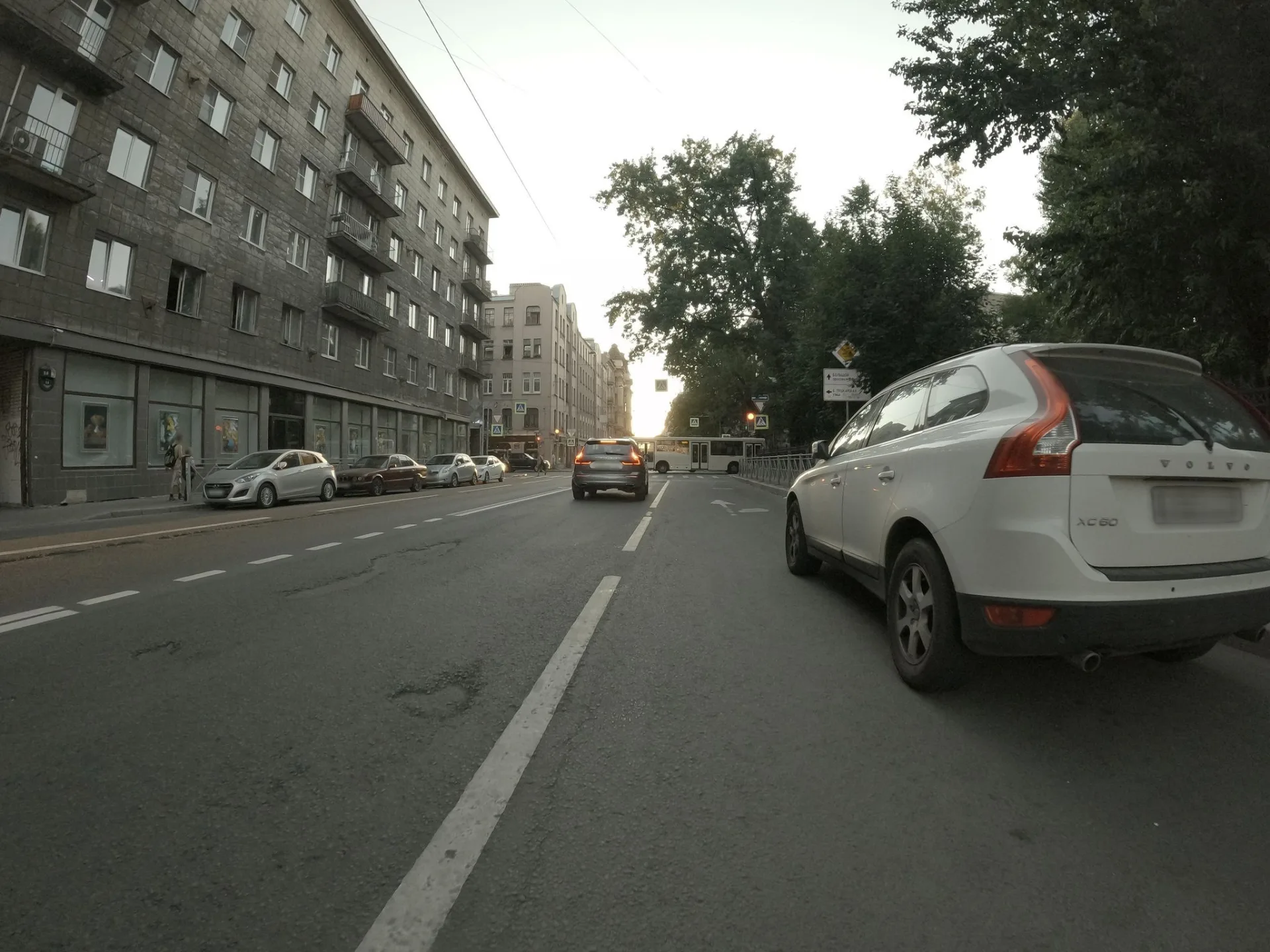 Маршрут «Аптекарский — Петроградка», 1,1 км