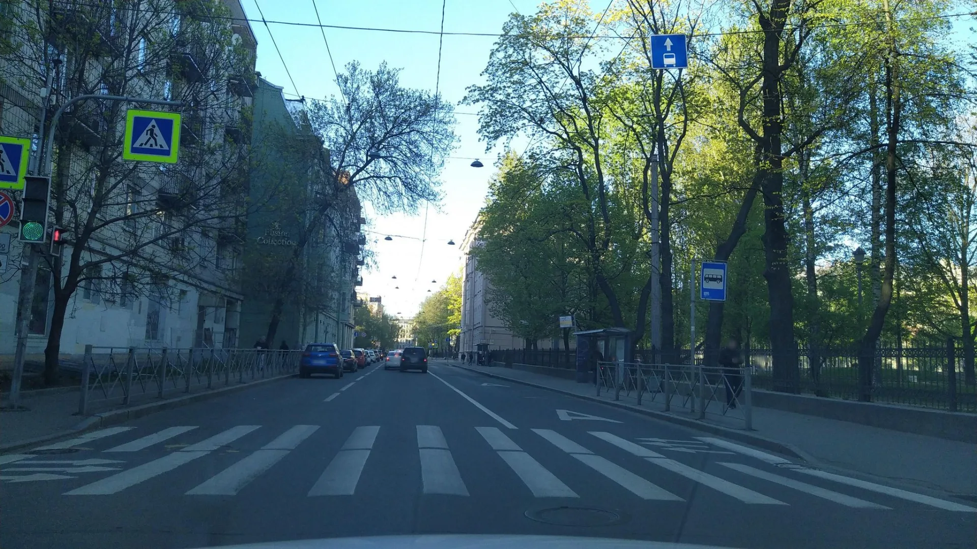 Маршрут «Аптекарский — Петроградка», 1,2 км