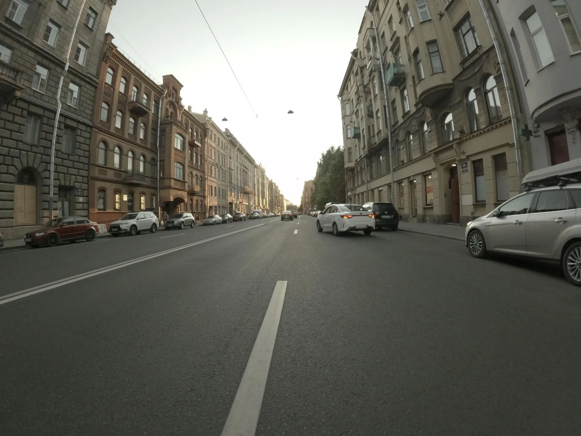 Маршрут «Аптекарский — Петроградка», 1,5 км