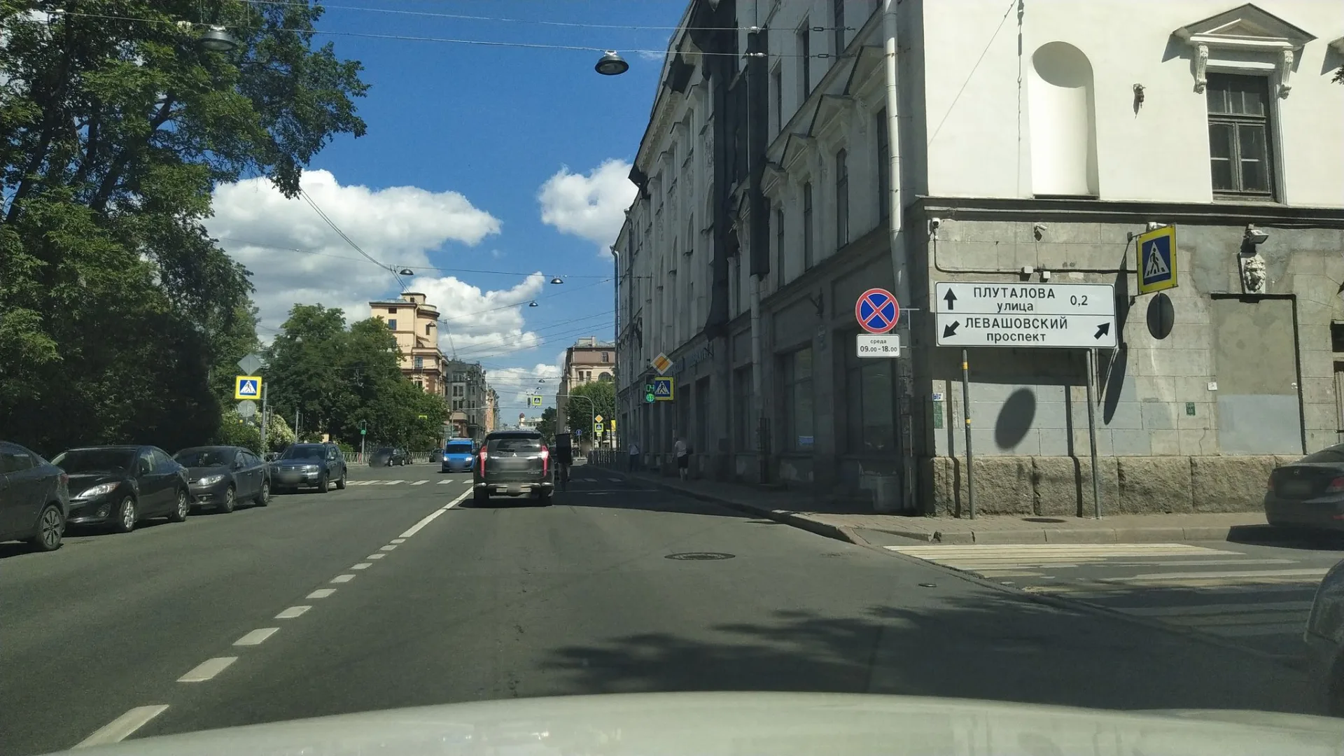 Маршрут «Аптекарский — Петроградка», 2,2 км