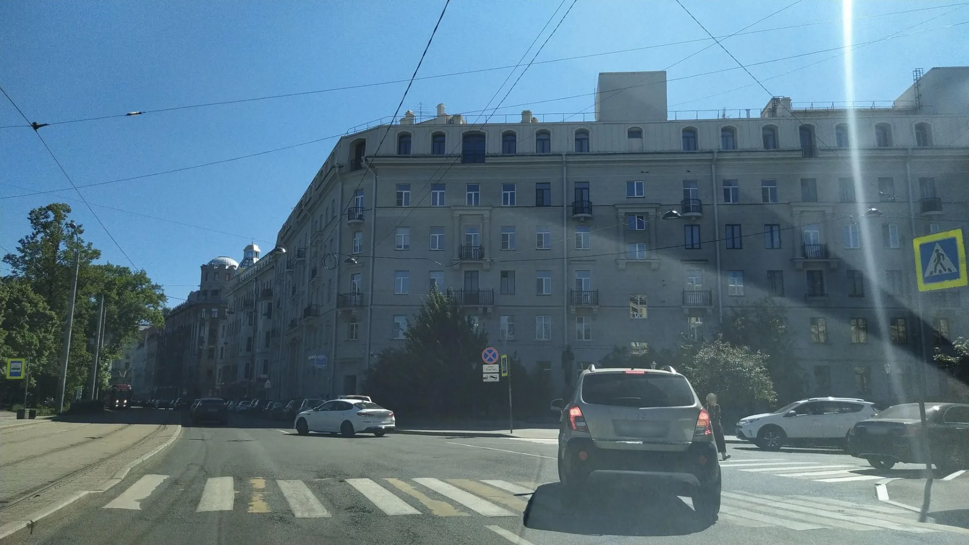 Маршрут «Аптекарский — Васильевский остров», 1,1 км