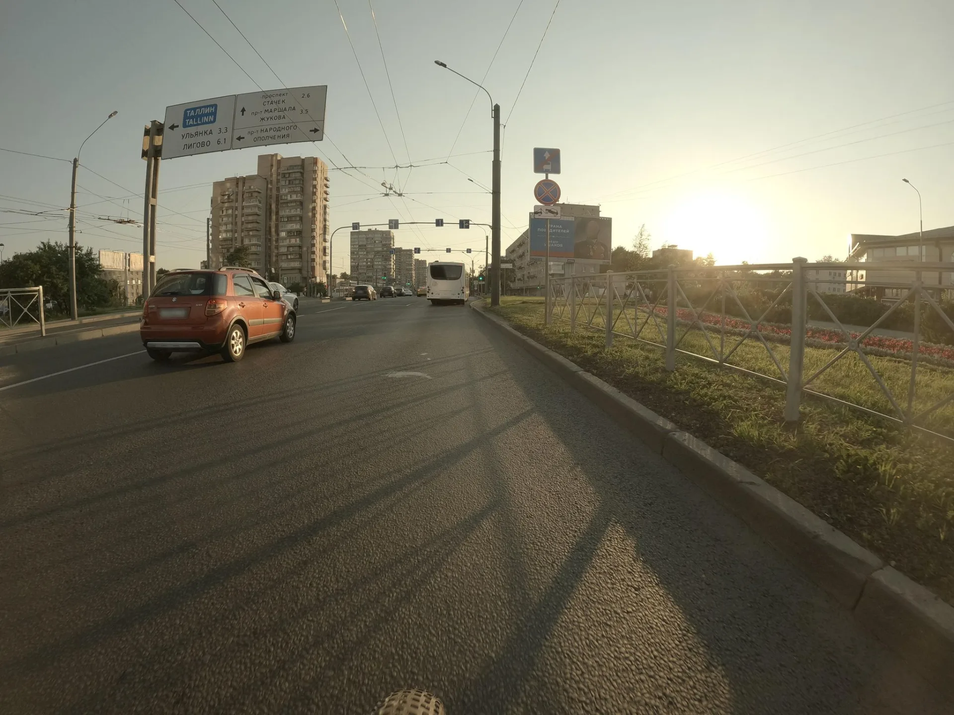 Маршрут «Автово — Дачное», 2,4 км