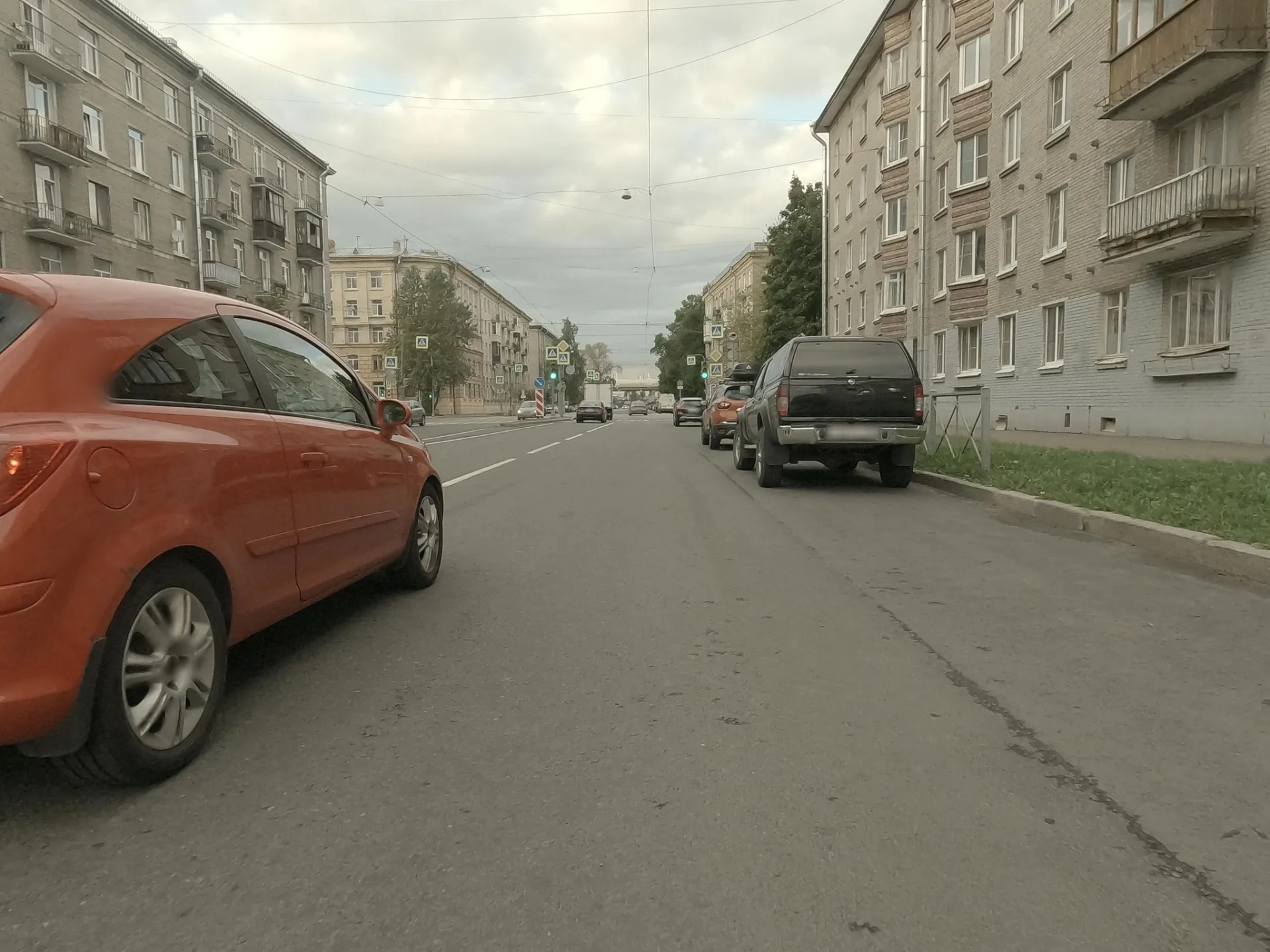 Маршрут «Автово — Корабельный пруд», 2,3 км