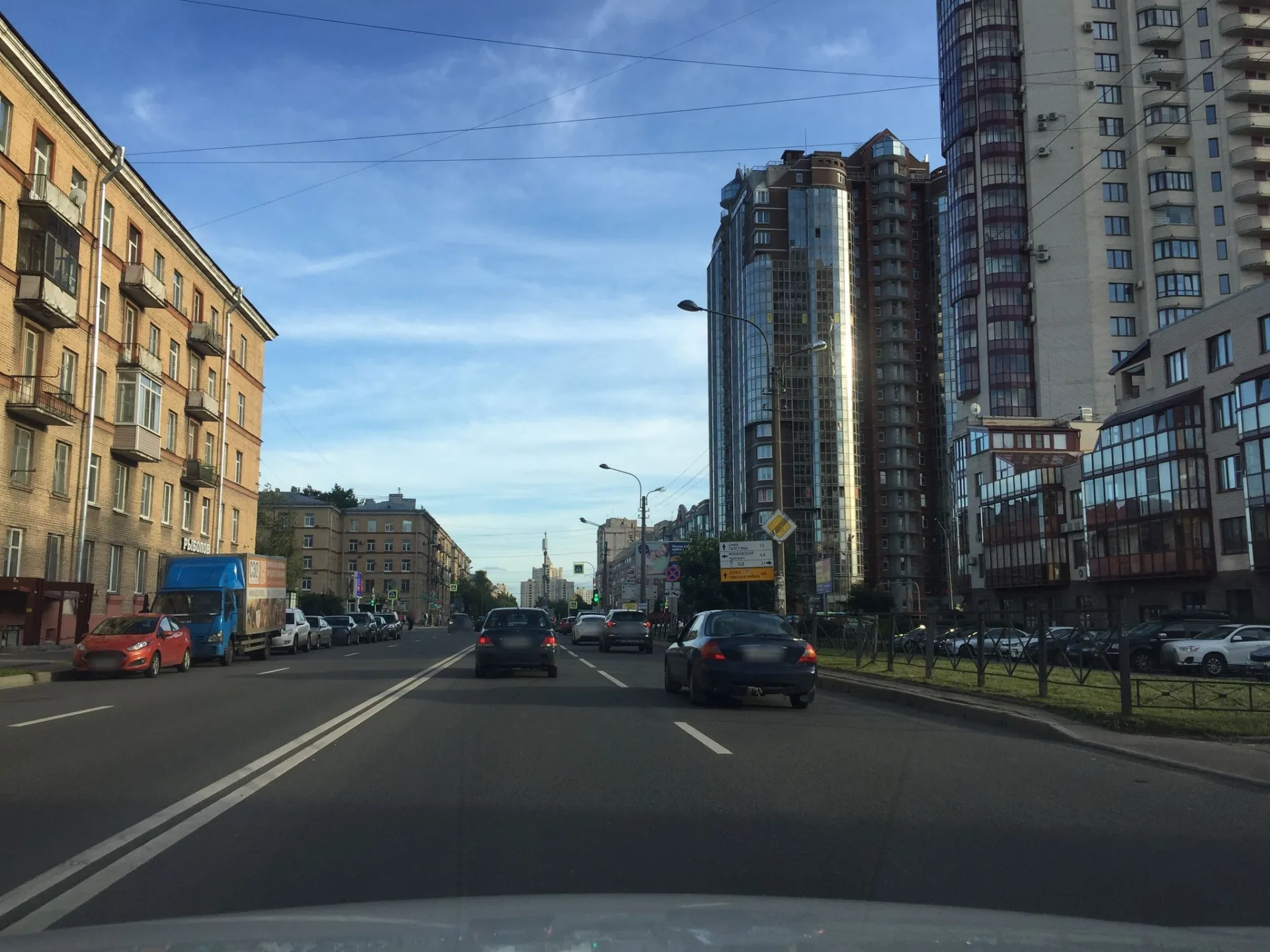 Маршрут «Автово — Вологодско-Ямская Слобода», 1,0 км