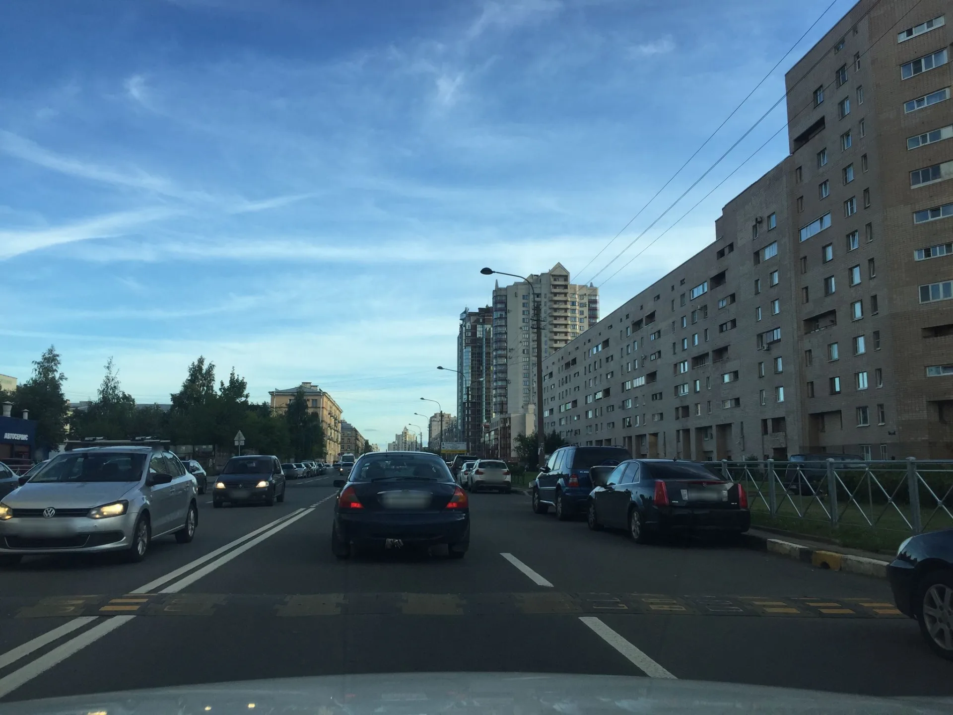 Маршрут «Автово — Вологодско-Ямская Слобода», 1,1 км