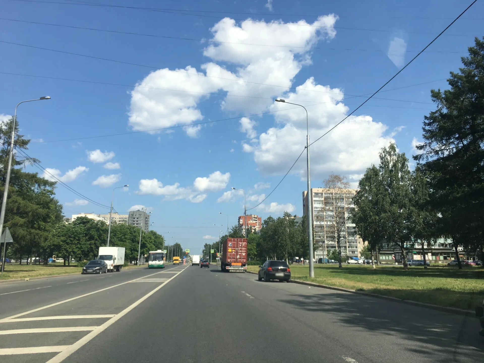 Маршрут «Балтийский бульвар — Сосновая Поляна», 12,0 км
