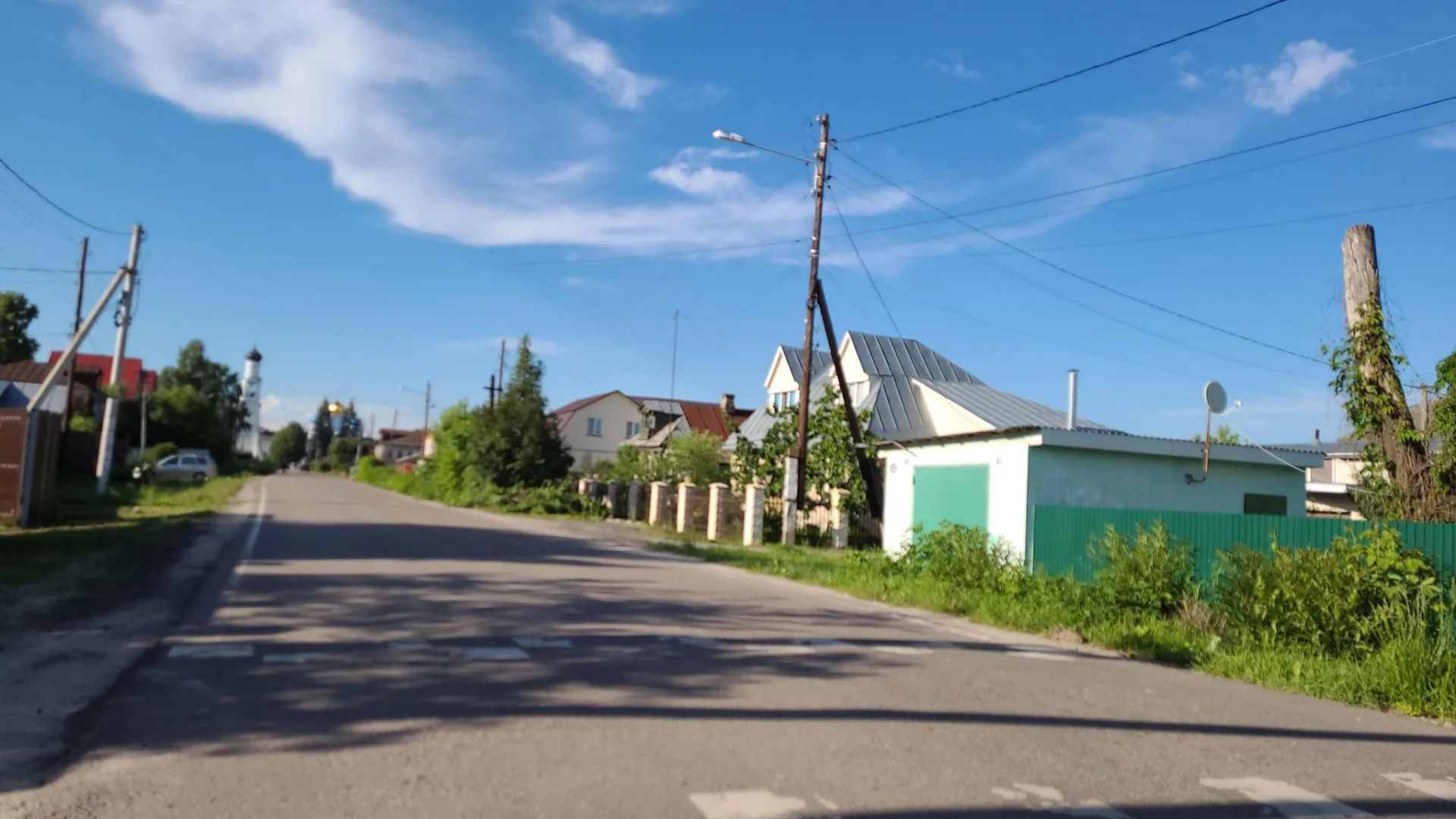 Маршрут «Белоозёрский — Знаменка», 14,2 км