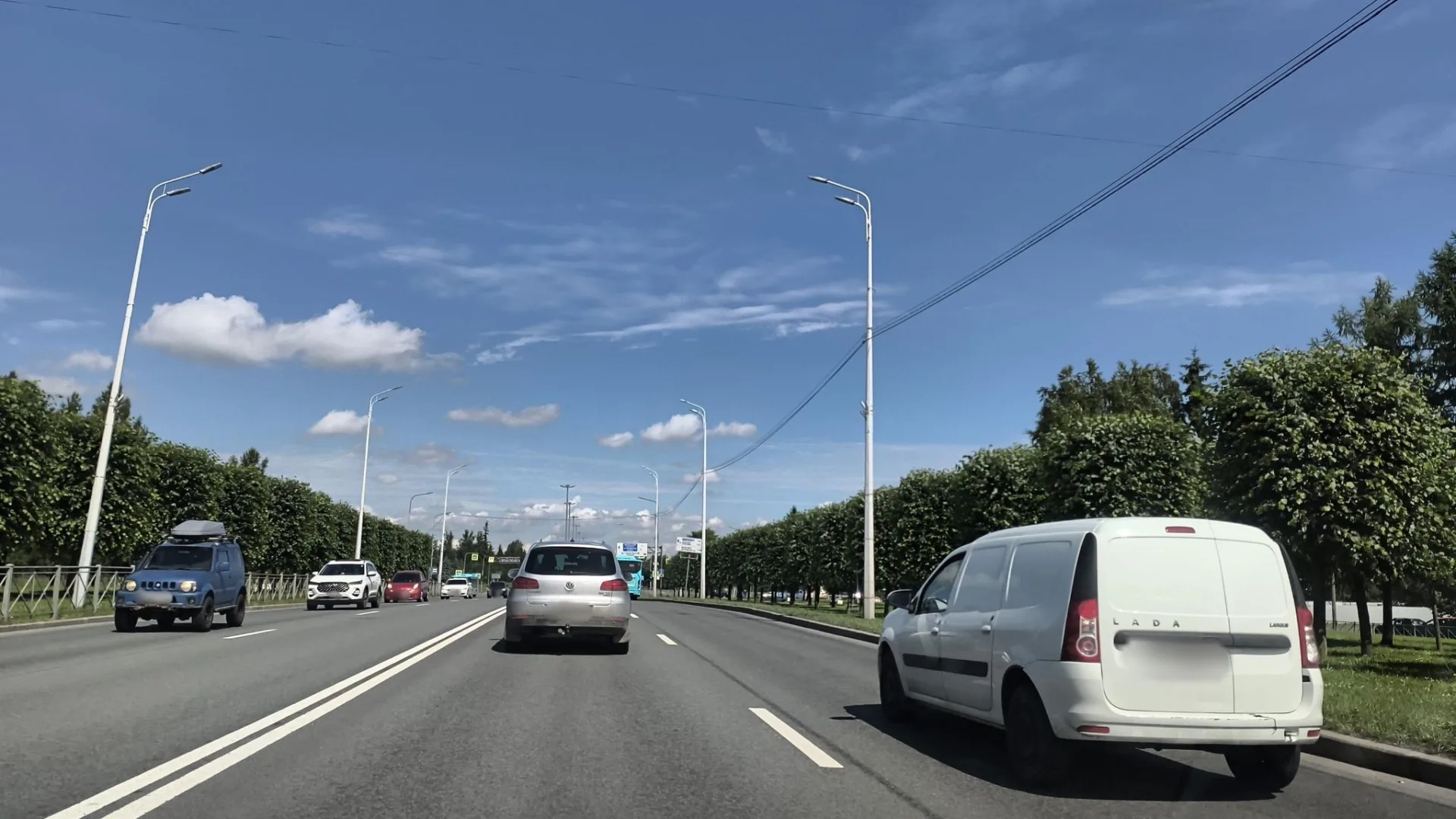 Маршрут «Большая Кузьминка — Павловск», 1,4 км