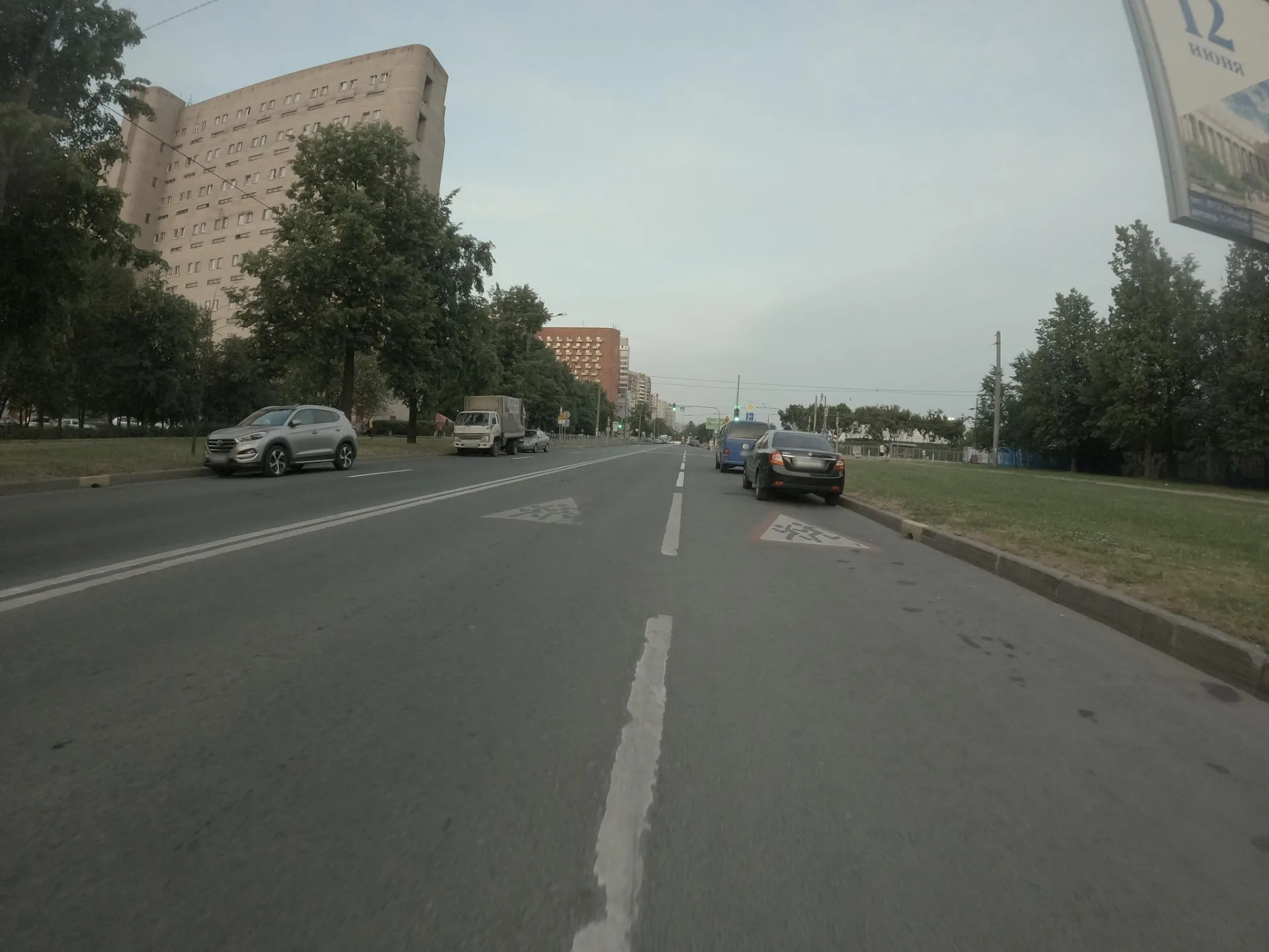 Маршрут «Большая Охта — Полюстрово», 2,5 км