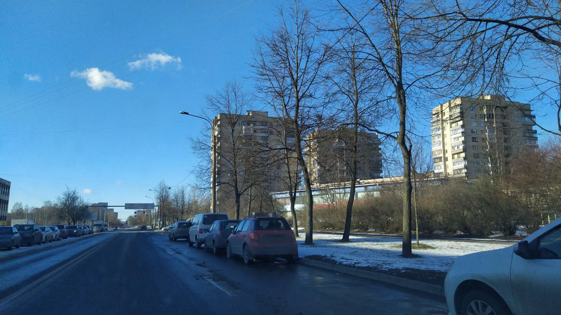 Маршрут «Большая Охта — Полюстрово», 2,8 км