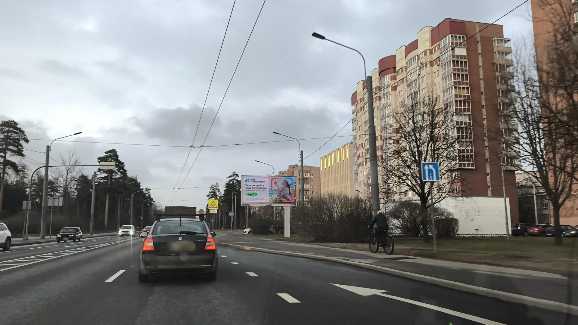 Маршрут «Большие Лаврики — Мурино», 22,7 км