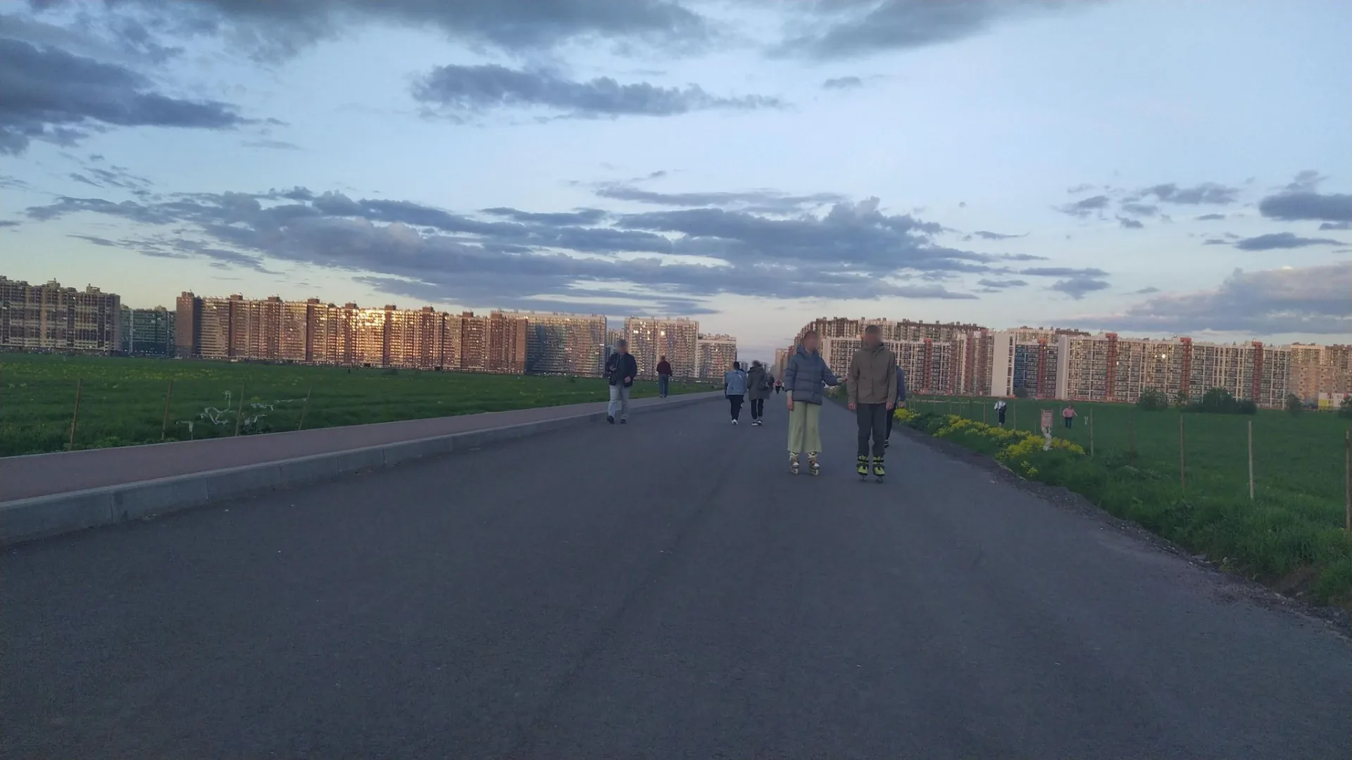 Маршрут «Бугры — Мурино», 1,0 км