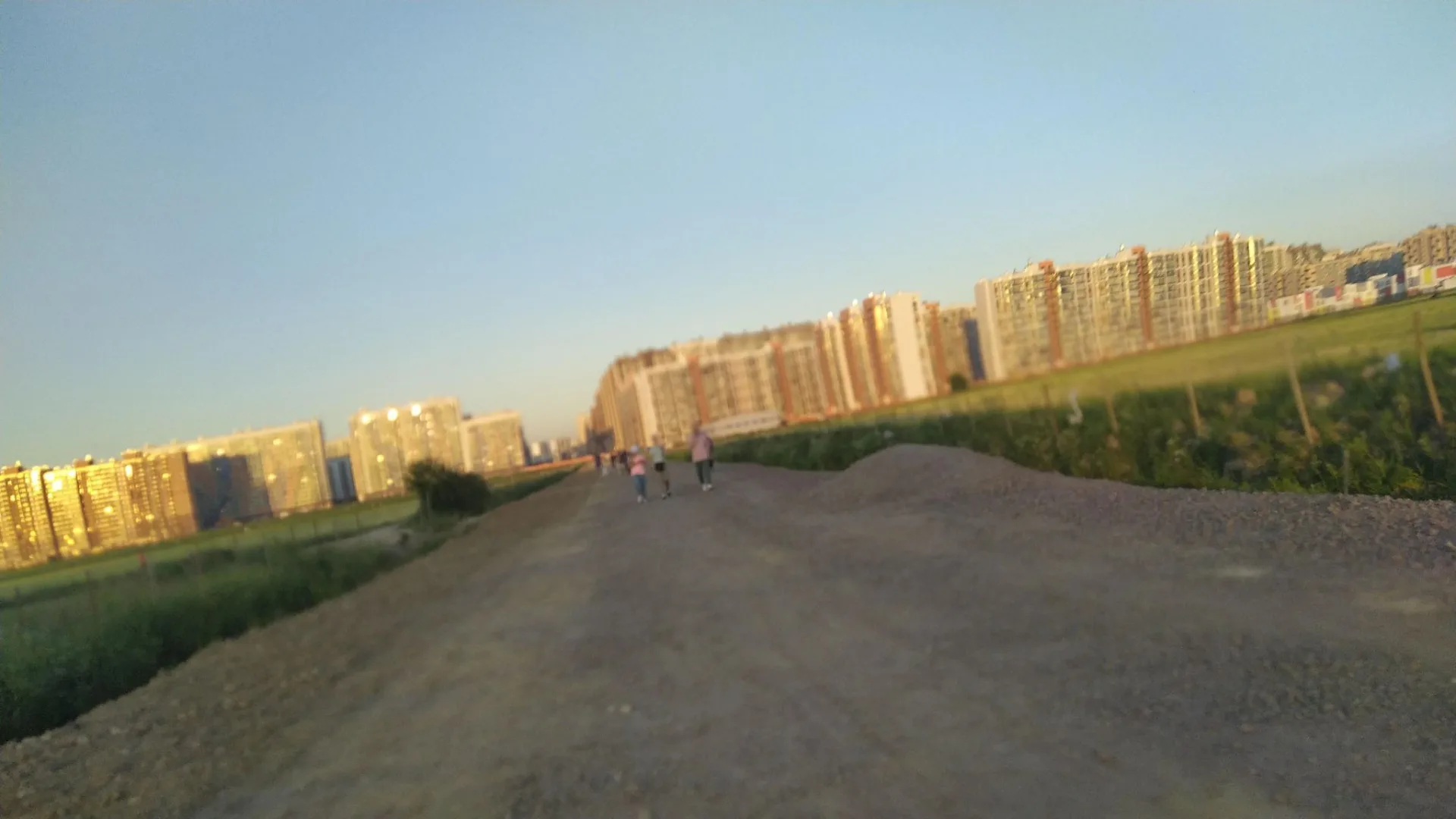 Маршрут «Бугры — Мурино», 1,2 км