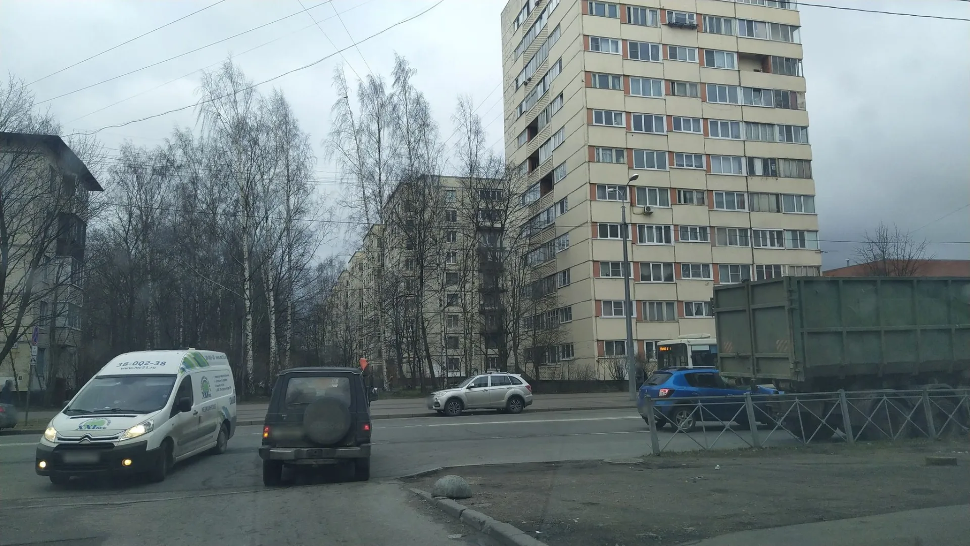 Маршрут «Бугры — Торфяное», 0,1 км