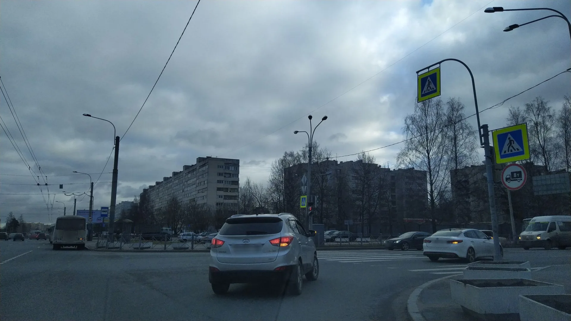 Маршрут «Бугры — Торфяное», 0,5 км