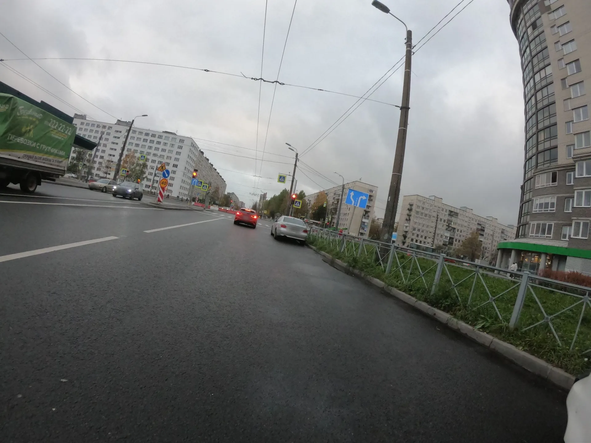 Маршрут «Церковь Благовещения — Малоохтинский мост», 56,0 км