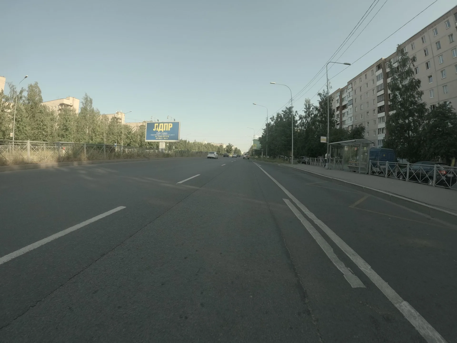 Маршрут «Церковь Благовещения — Малоохтинский мост», 2,5 км