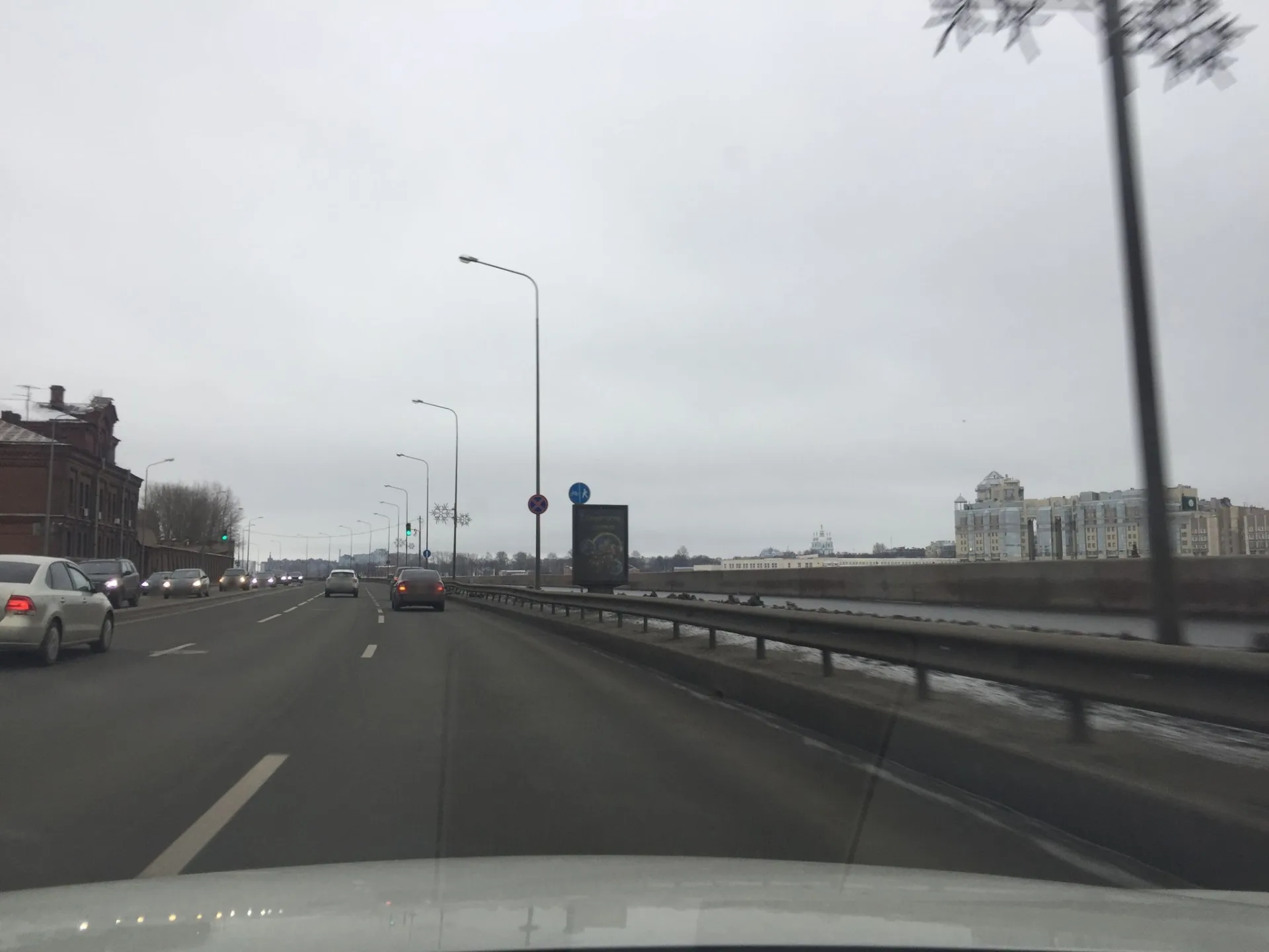 Маршрут «Церковь Святой Екатерины — Троицкий мост», 20,5 км