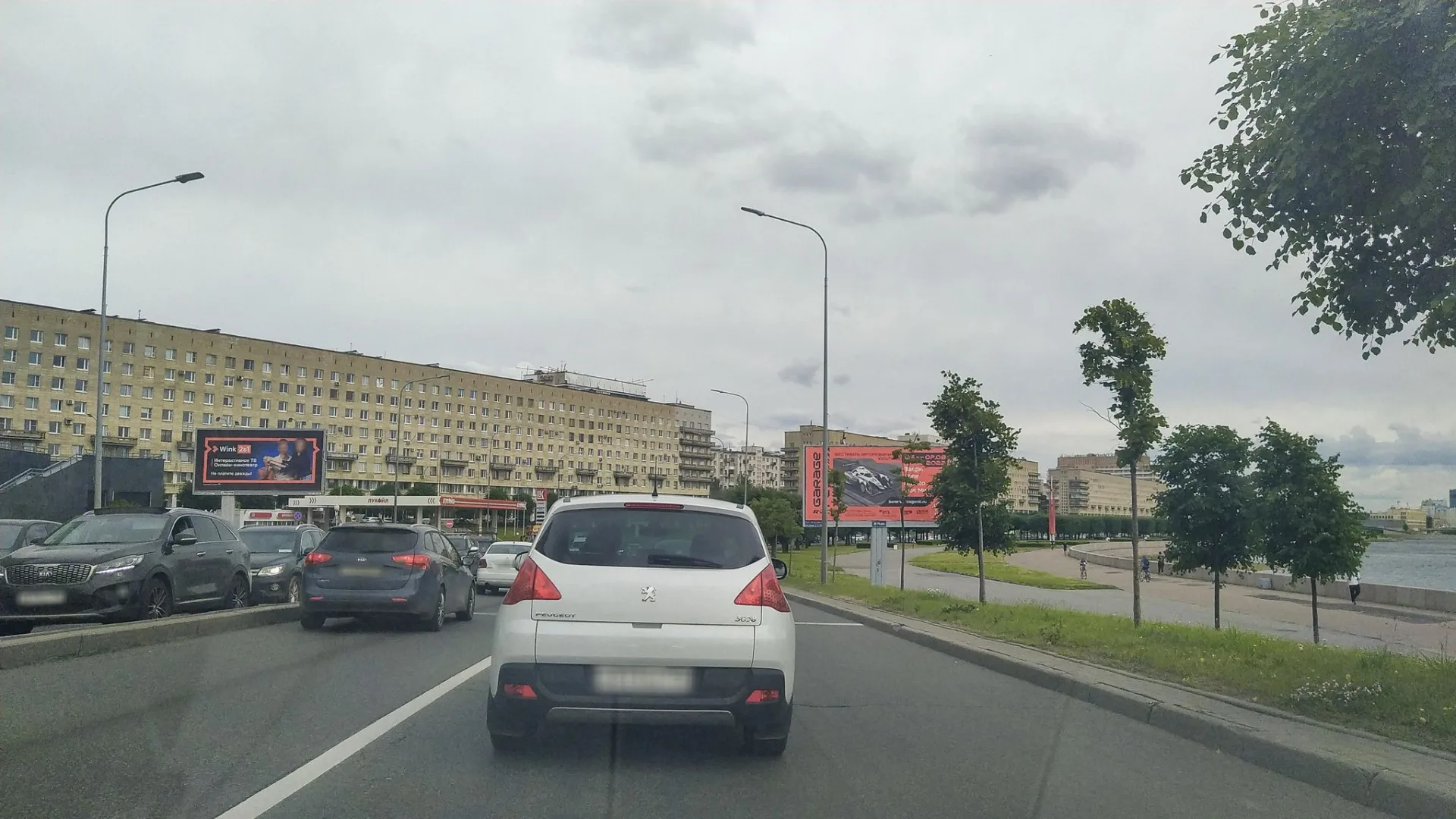 Маршрут «Церковь Святой Екатерины — Троицкий мост», 28,6 км