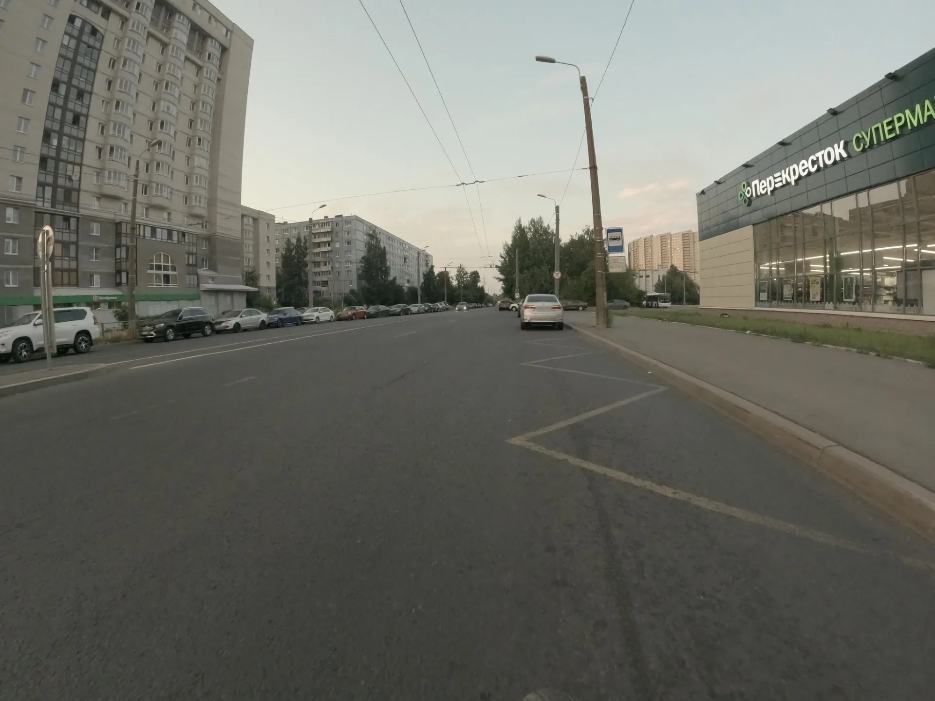 Маршрут «Церковь Святой Екатерины — Троицкий мост», 1,0 км