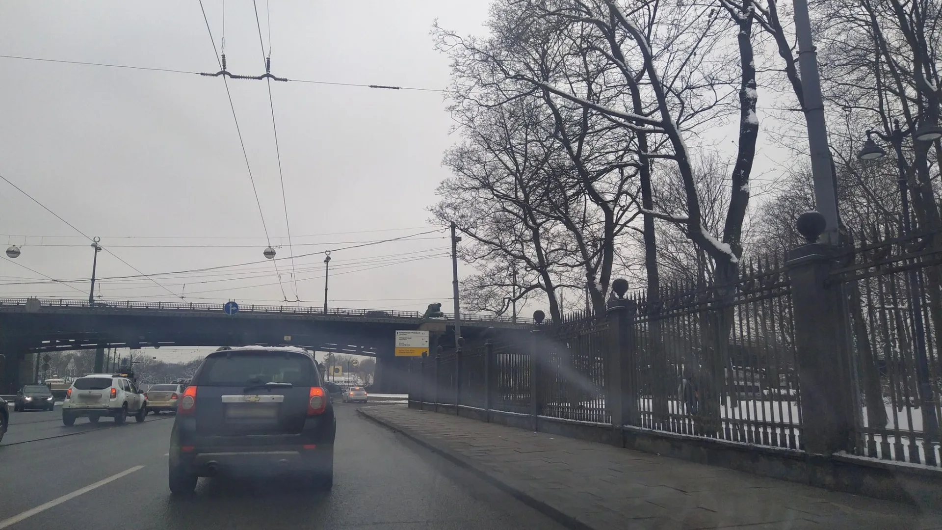 Маршрут «Чёрная Речка — Елагин мост — Комендантский аэродром», 1,6 км