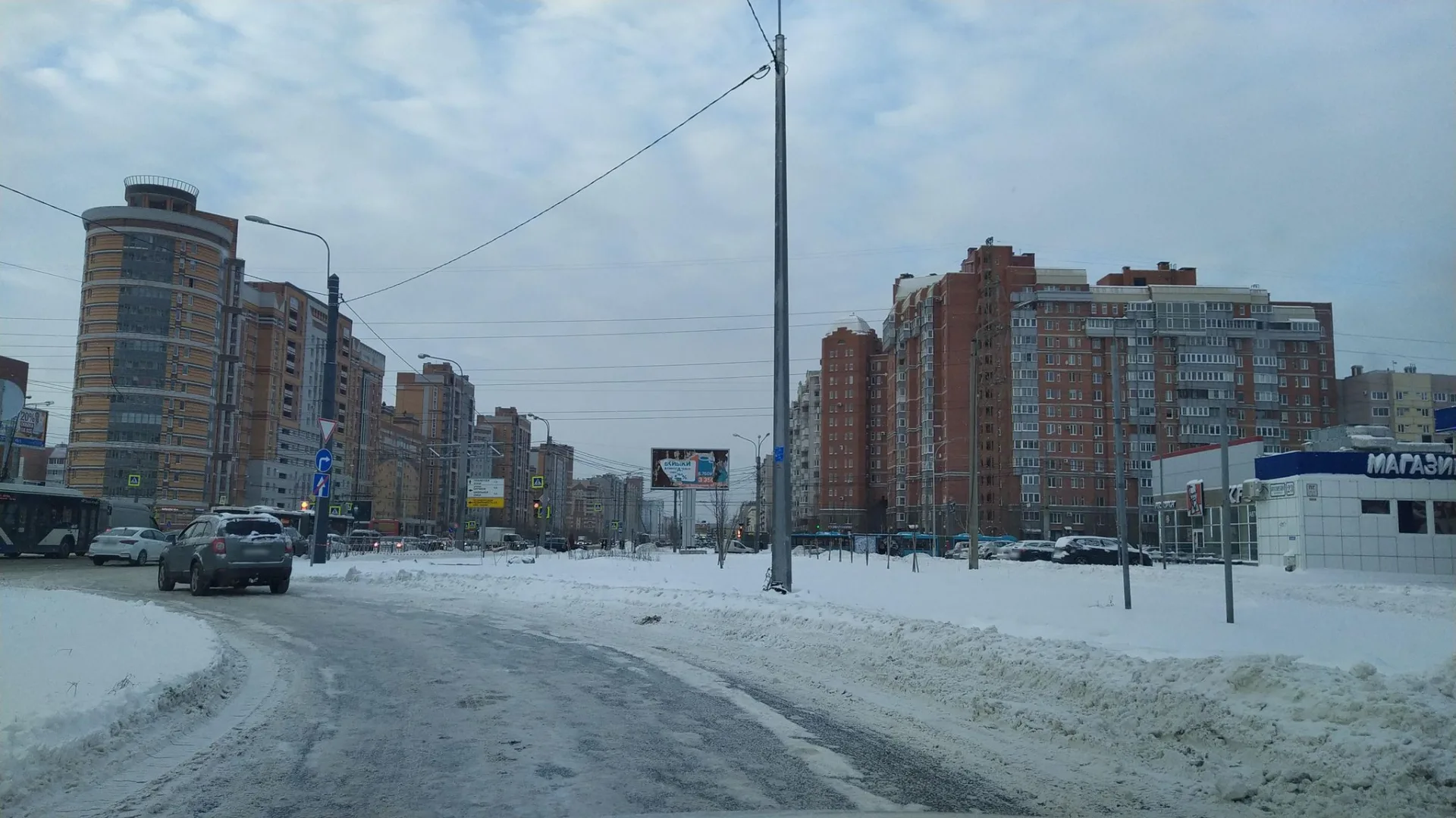 Маршрут «Чёрная Речка — Комендантский аэродром», 17,1 км