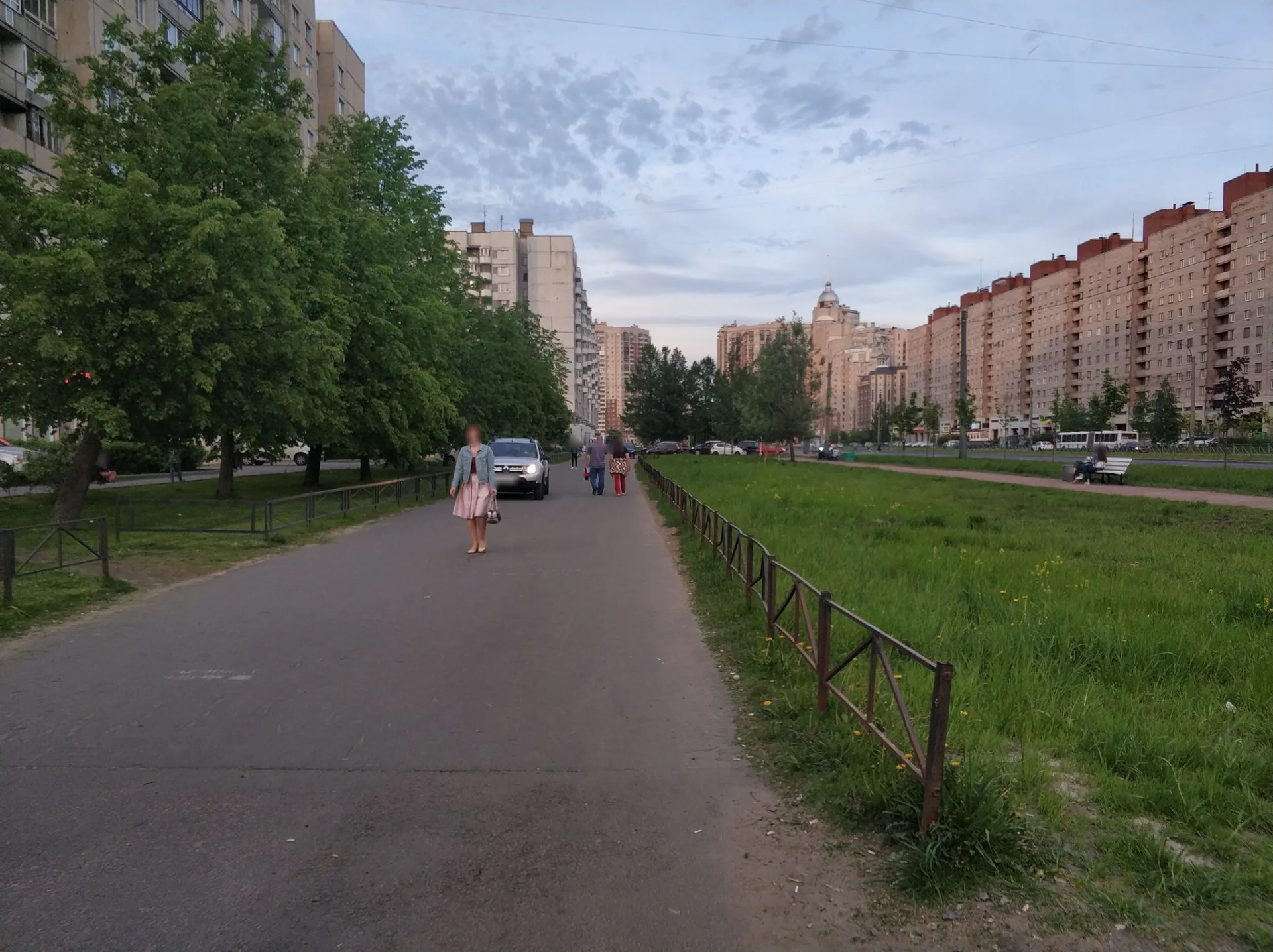Маршрут «Чёрная Речка — Комендантский аэродром», 18,9 км