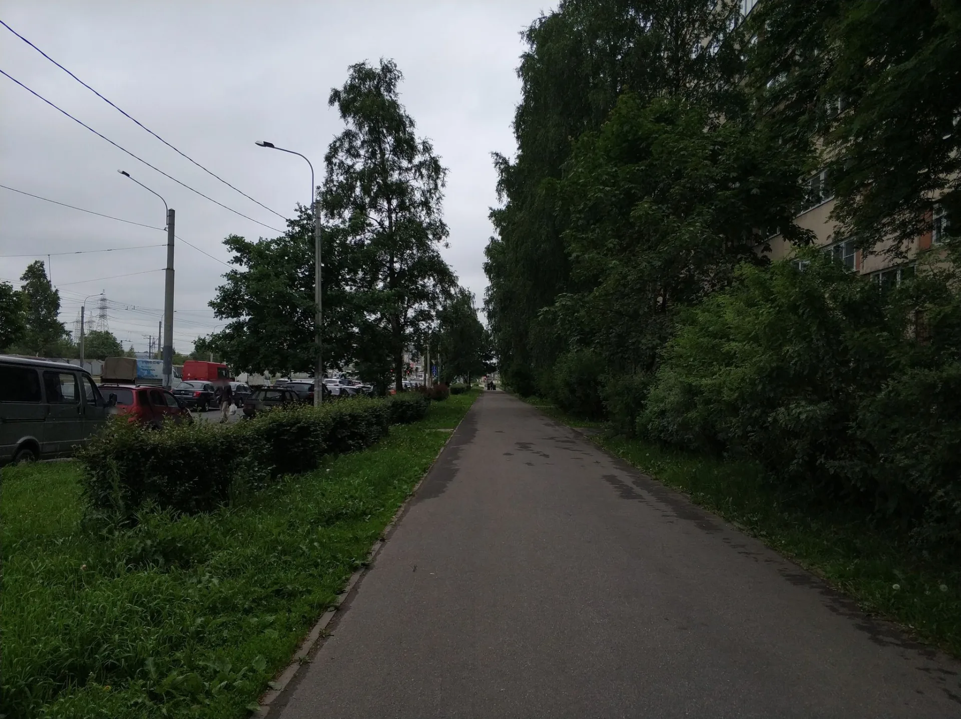 Маршрут «Девяткино — Сосновка», 0,1 км