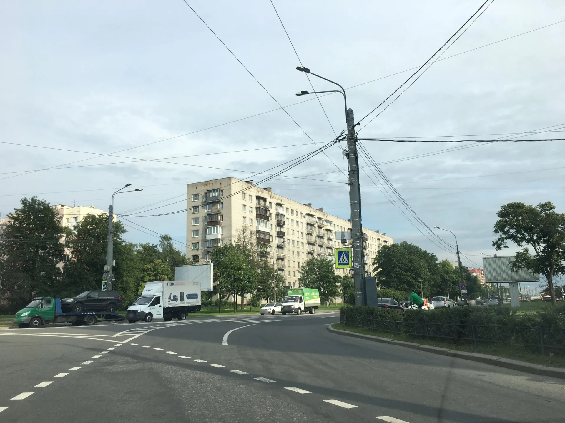 Маршрут «Екатерингоф — Московский проспект», 2,6 км