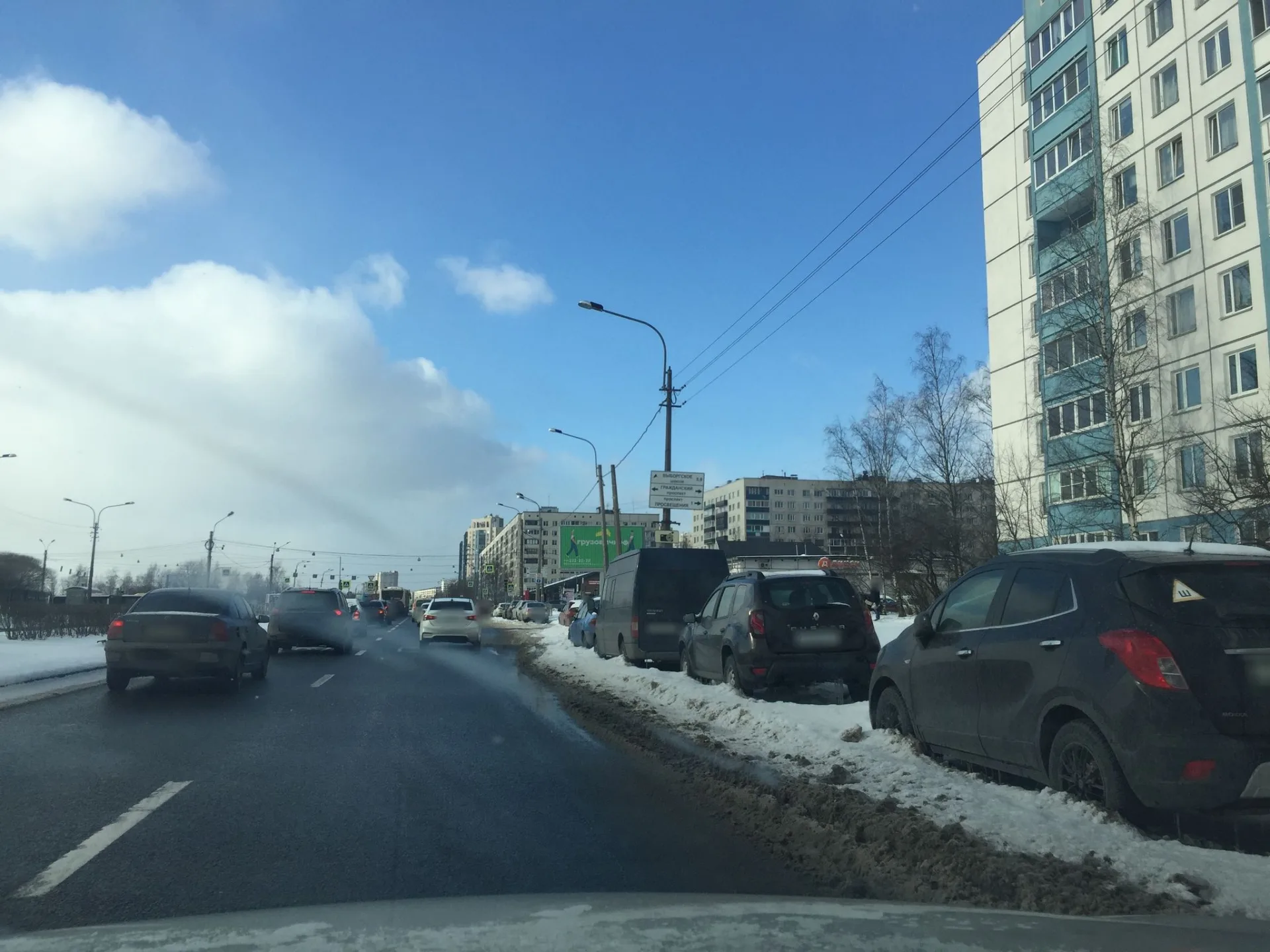Маршрут «Гражданка — Васильевский остров», 0,0 км