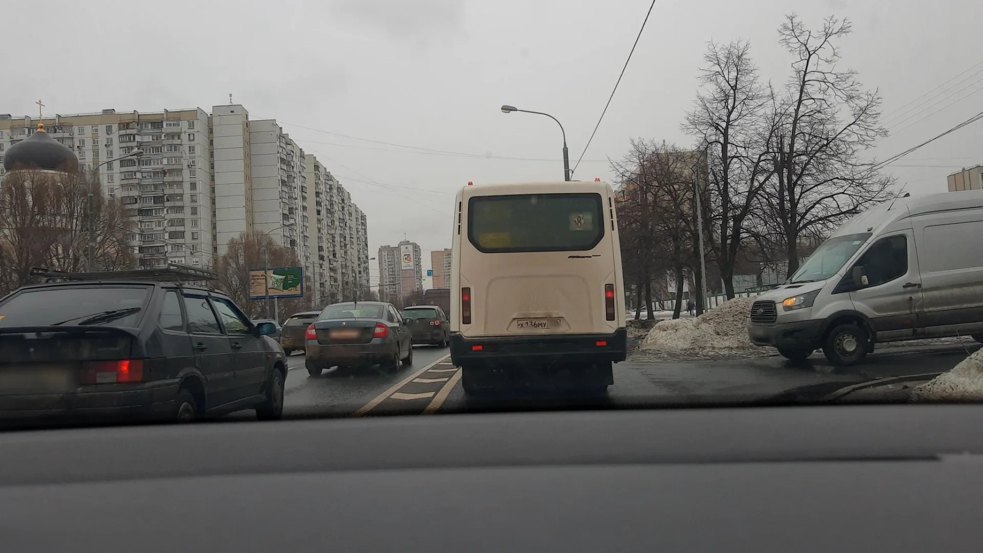 Маршрут «Ивановское — Лефортово», 8,8 км