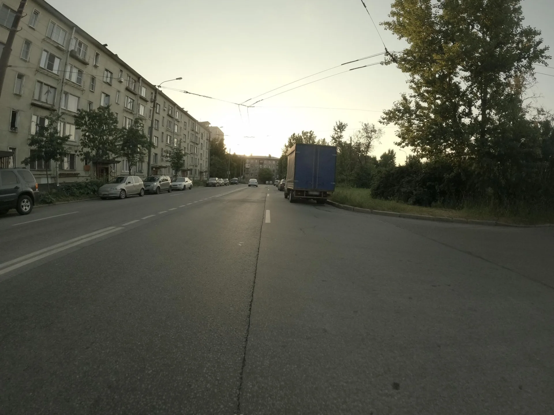 Маршрут «К Броневой улице», 0,5 км
