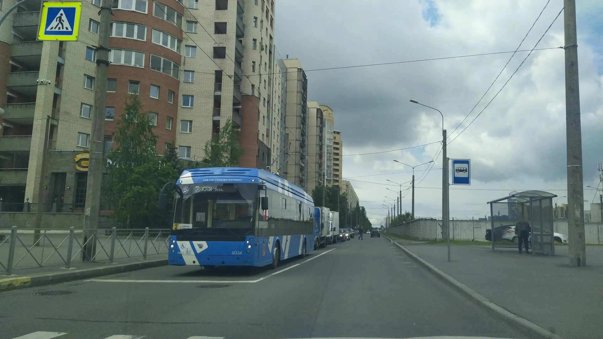 Маршрут «Коломяги — Комендантский аэродром», 1,2 км