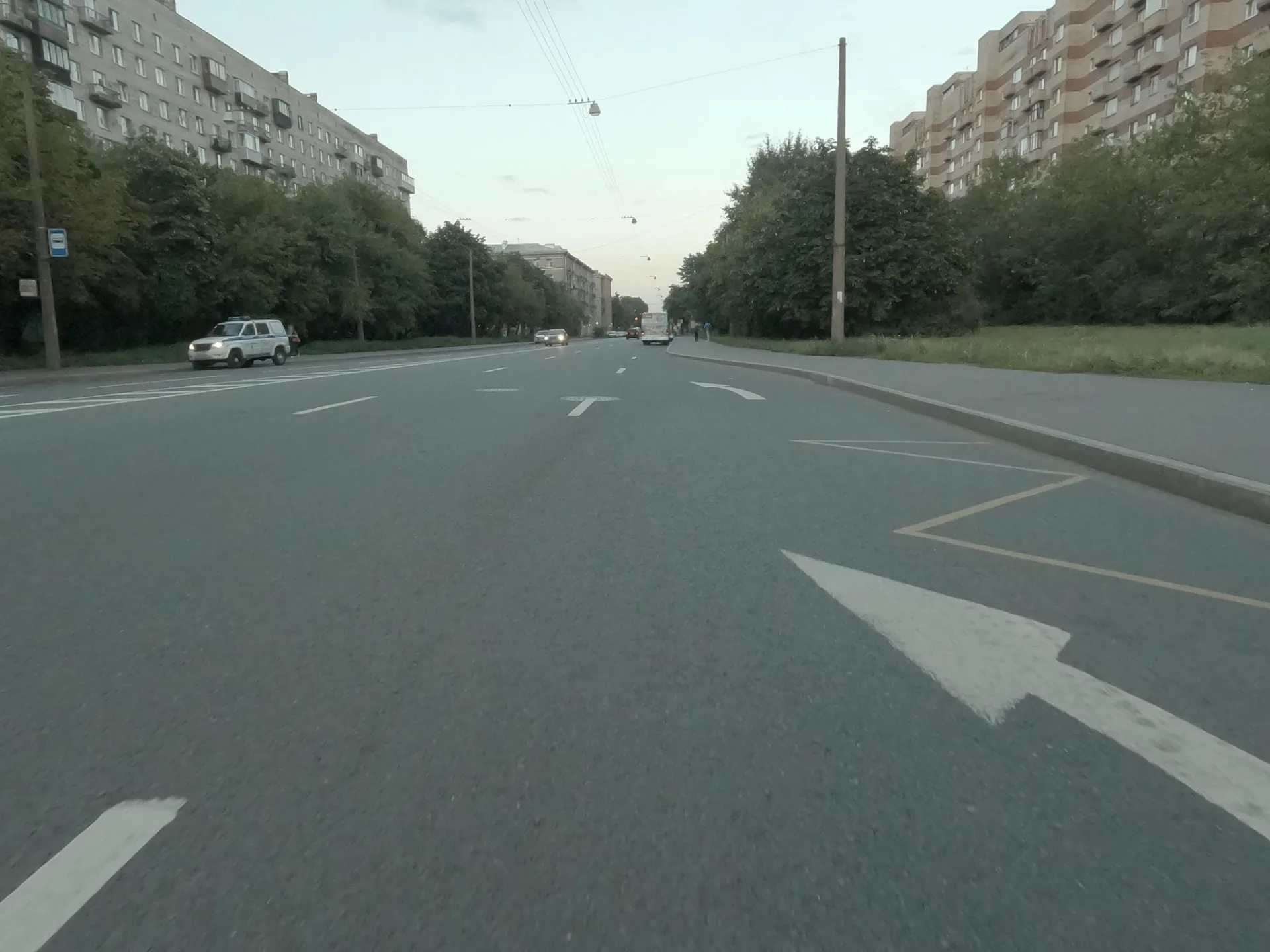Маршрут «Коломяги — Лахта Центр», 23,4 км
