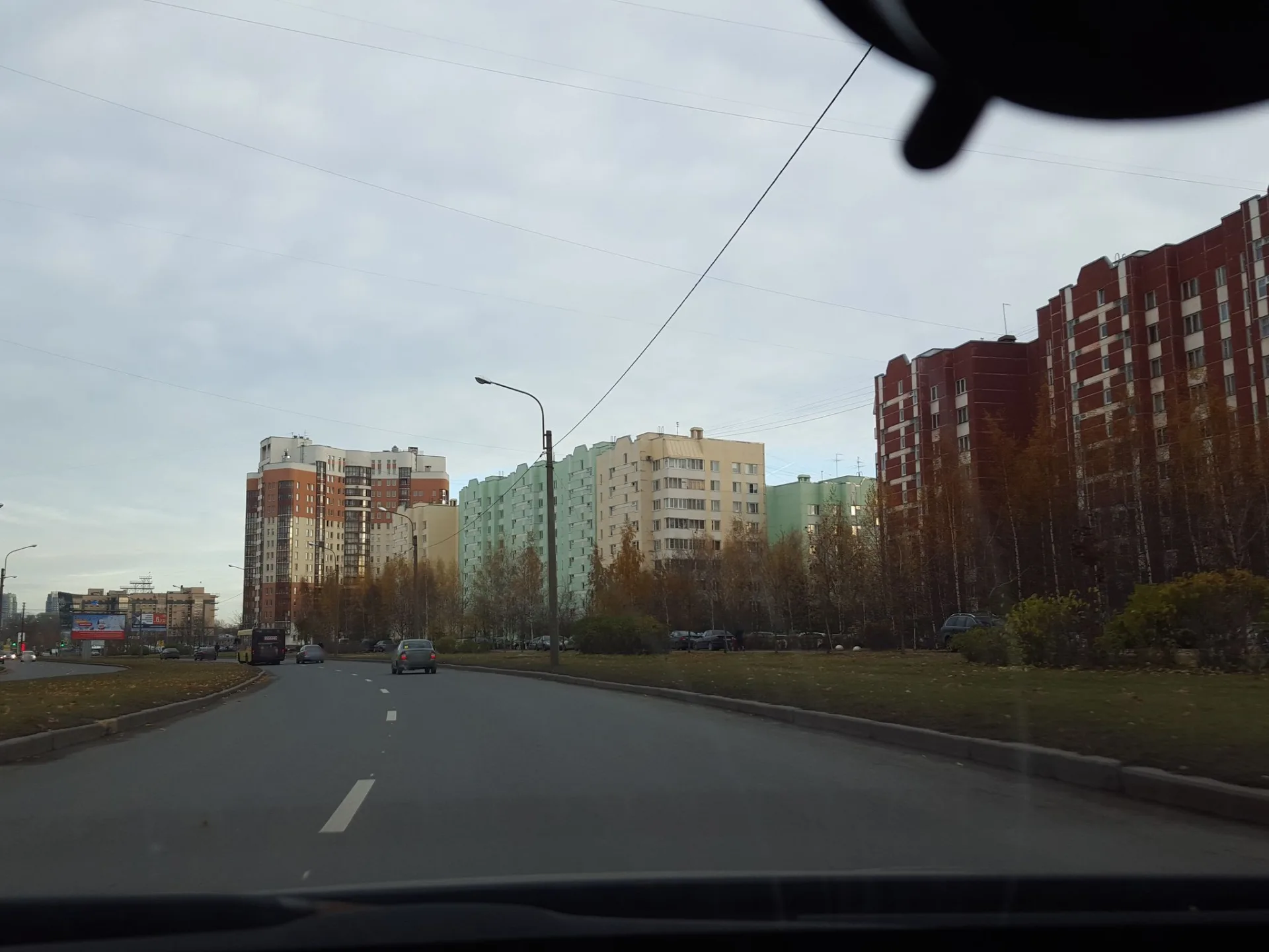 Маршрут «Коломяги — Лахта Центр», 67,9 км
