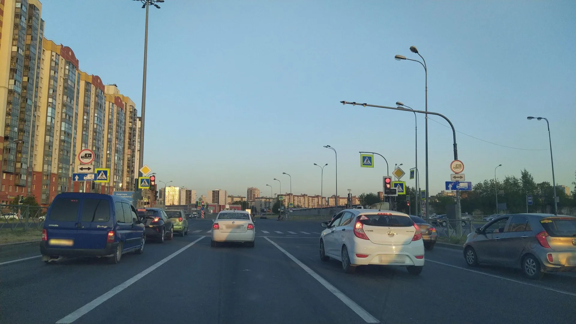 Маршрут «Коломяжские мосты», 0,0 км