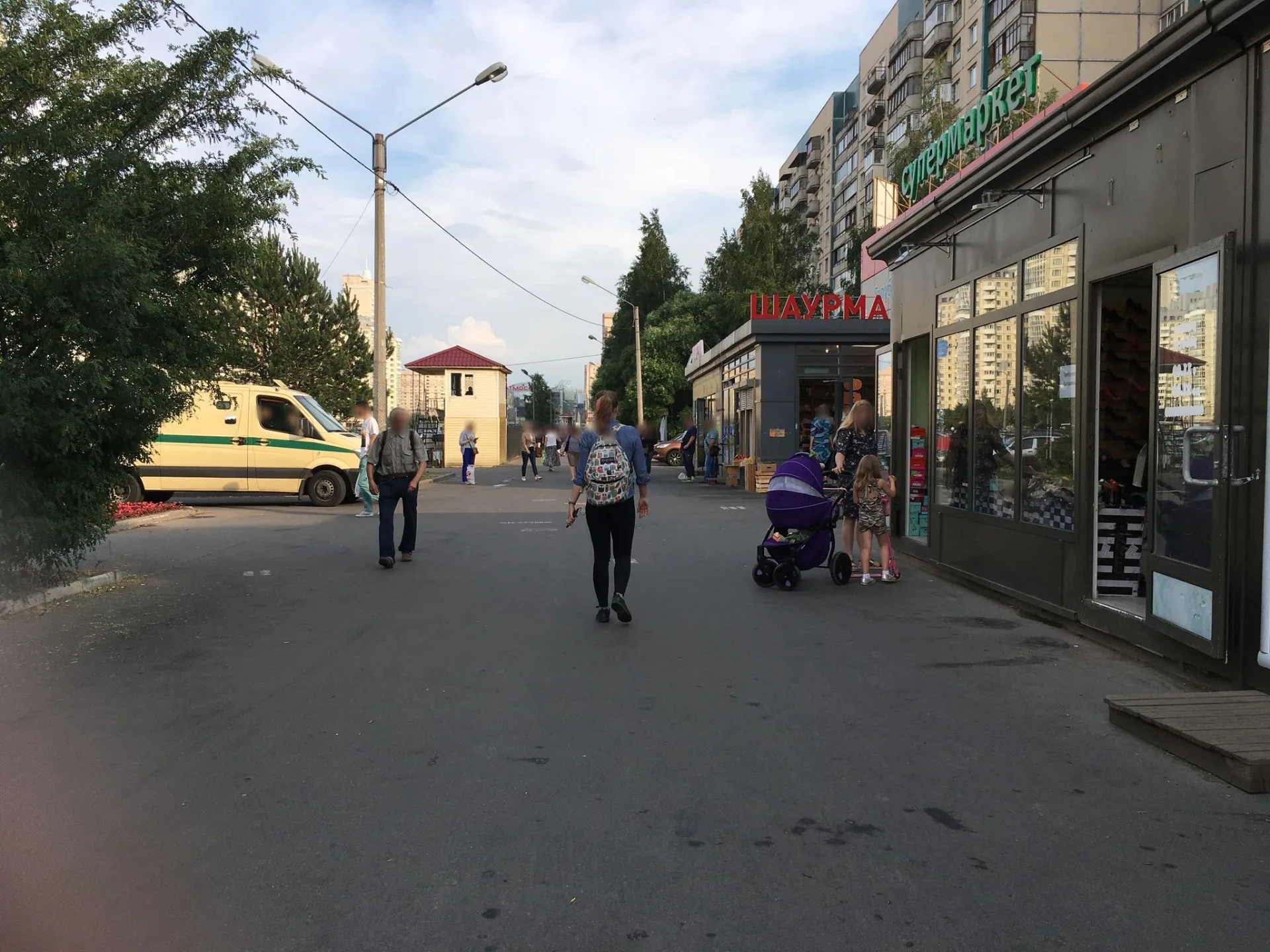 Маршрут «Комендантский аэродром — Светлановский», 0,0 км